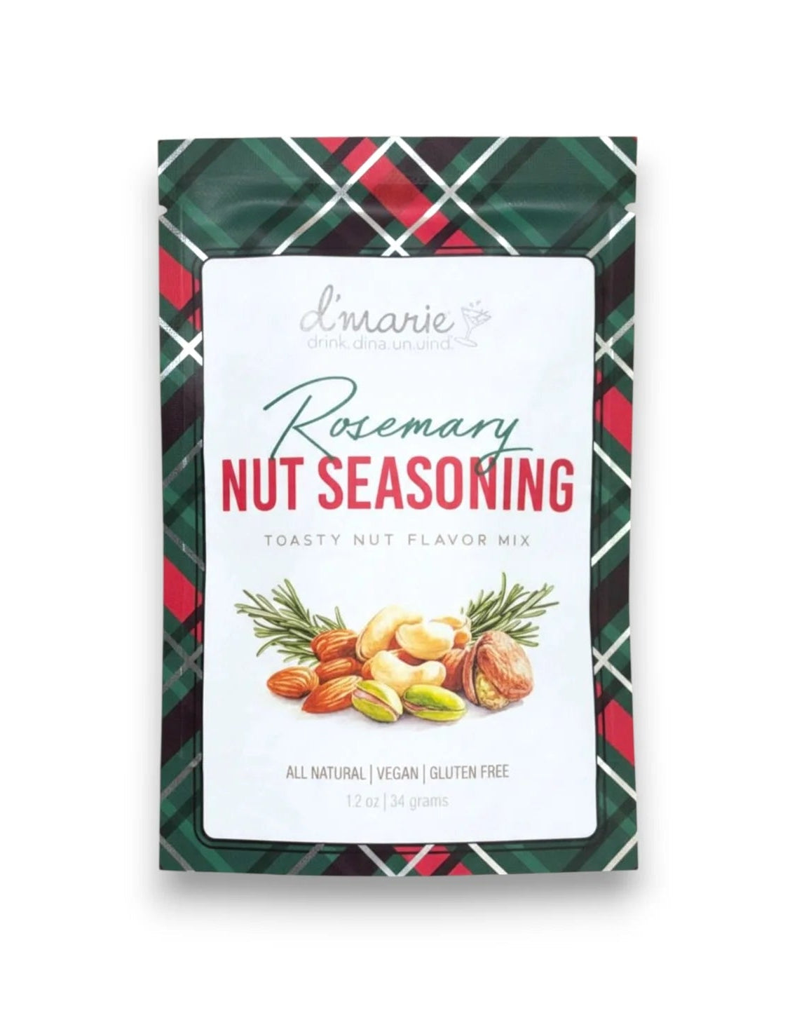 Rosemary Nut Seasoning Mix - Gabrielle's Biloxi