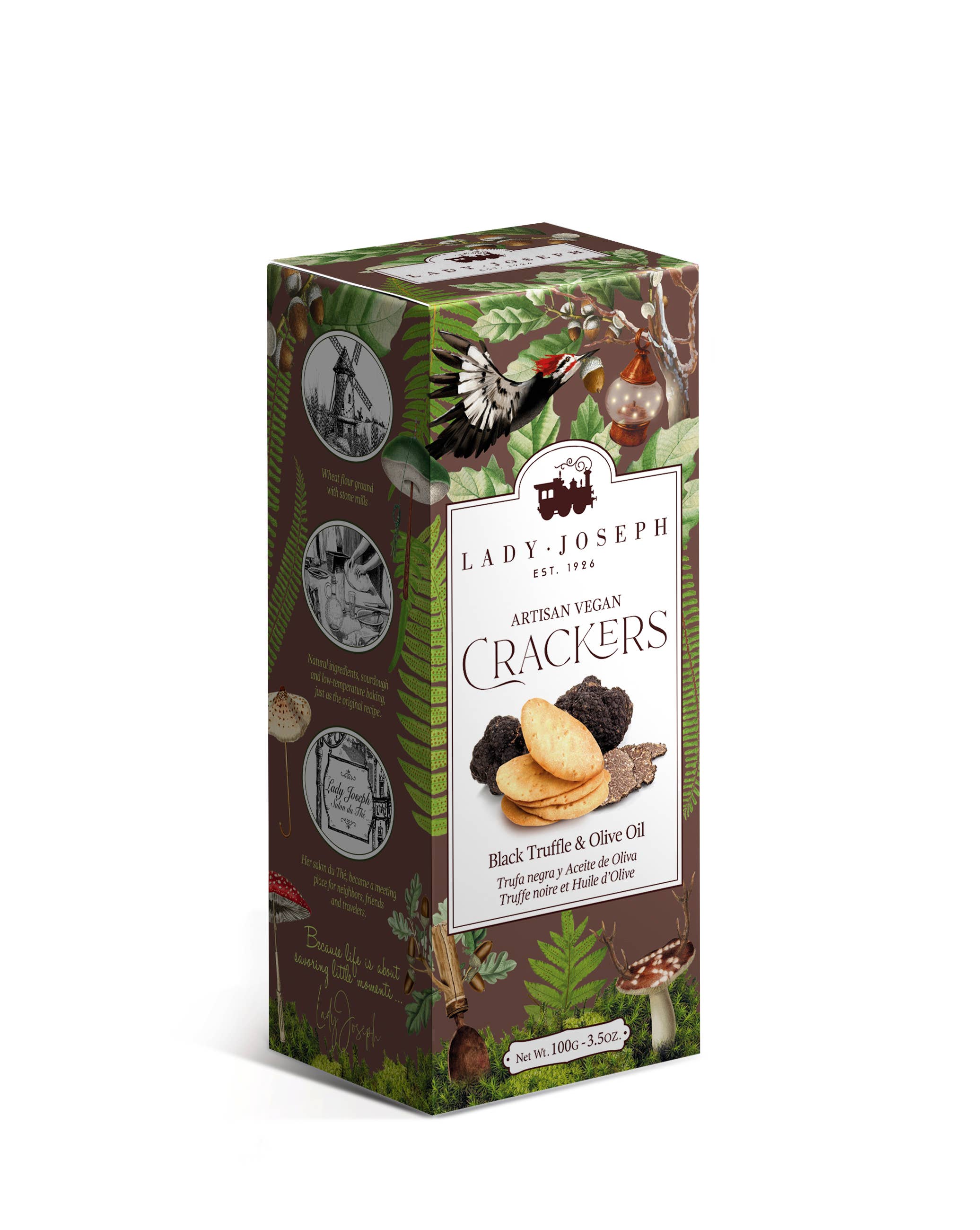 Crackers with Truffle & Olive Oil - Gabrielle's Biloxi