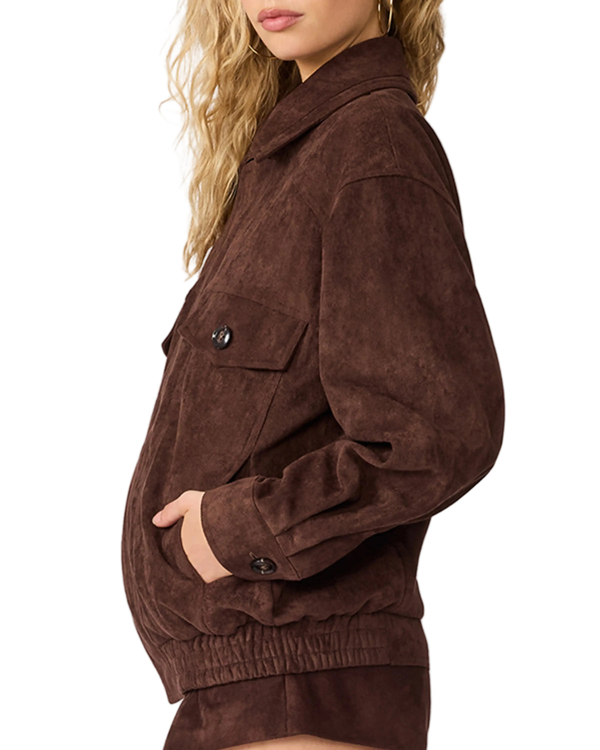 Steve Madden Henson Jacket - Dark Chocolate