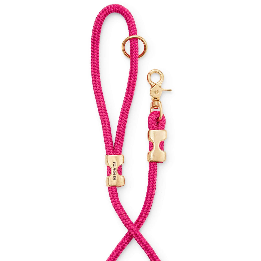 Hot Pink Marine Rope Dog Leash - Gabrielle's Biloxi