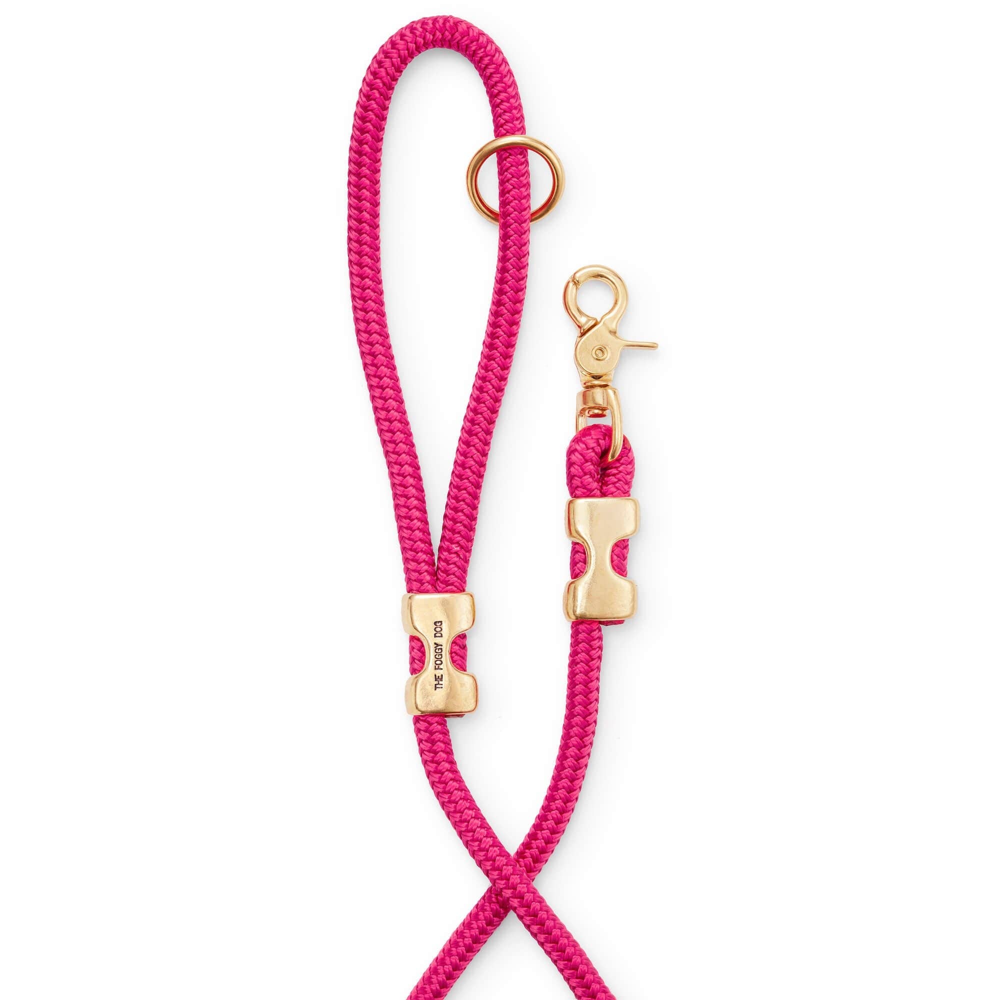 Hot Pink Marine Rope Dog Leash: Petite 5 feet - Gabrielle's Biloxi