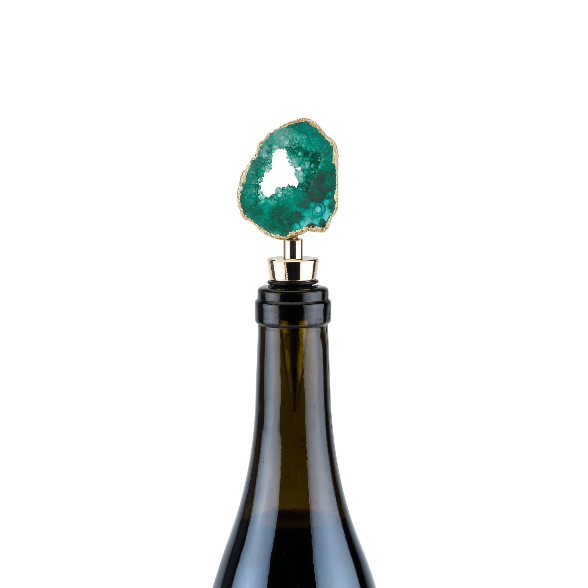 Gilded Geode Stoppers - Assorted - Gabrielle's Biloxi