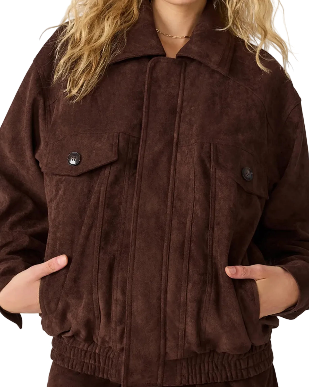 Steve Madden Henson Jacket - Dark Chocolate