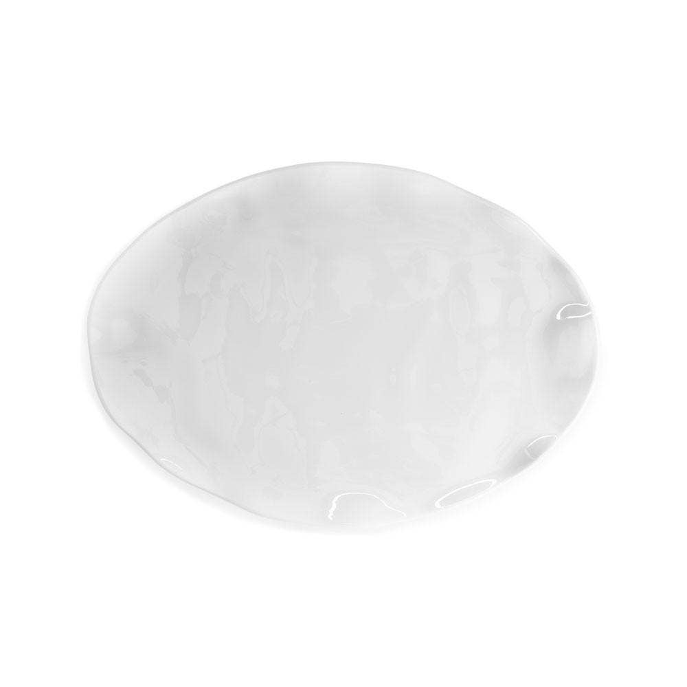 Ruffle 14" x 10" Small Oval Platter - Gabrielle's Biloxi