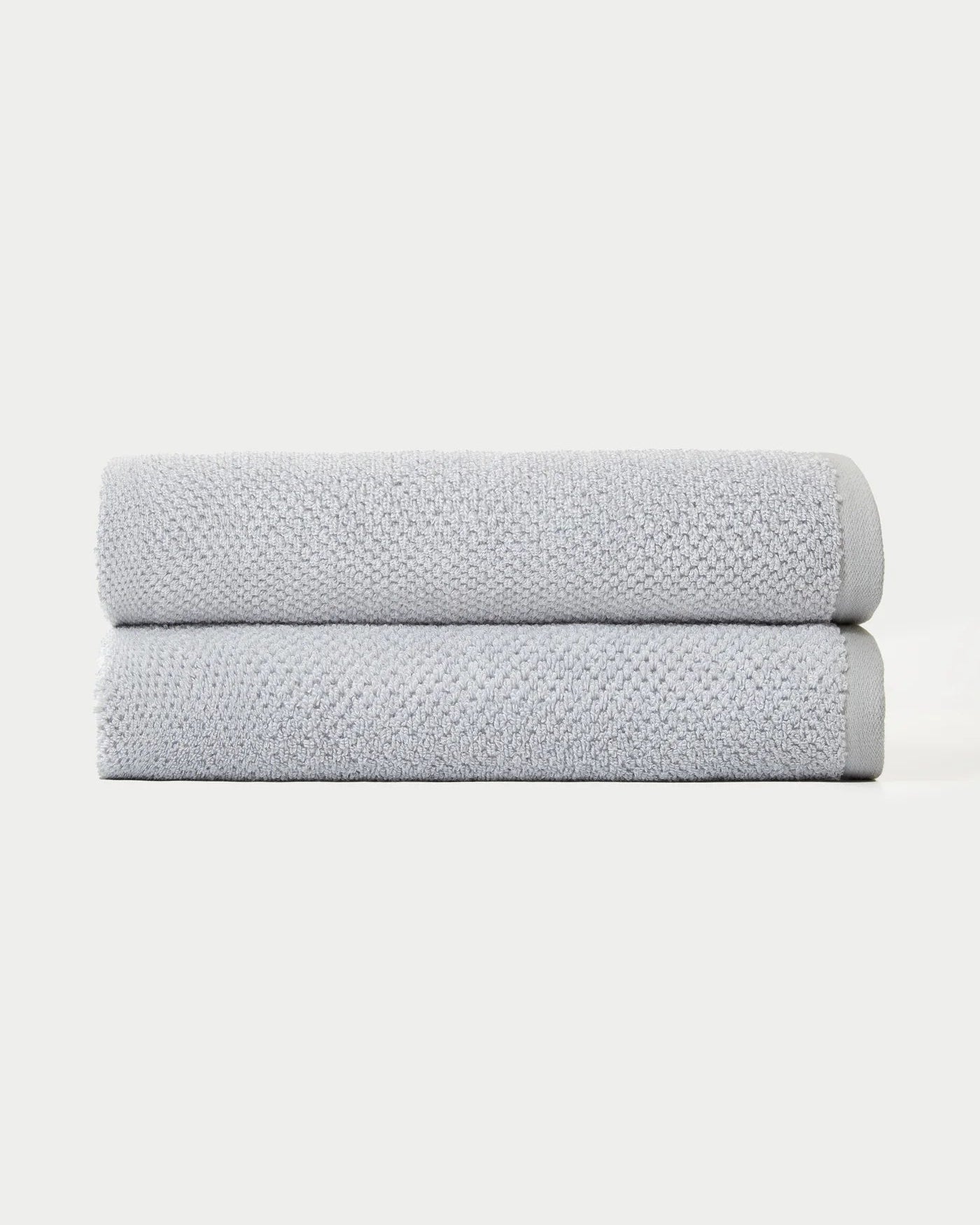 Cozy Earth Nantucket Bath Towels - Heathered Harbor Mist