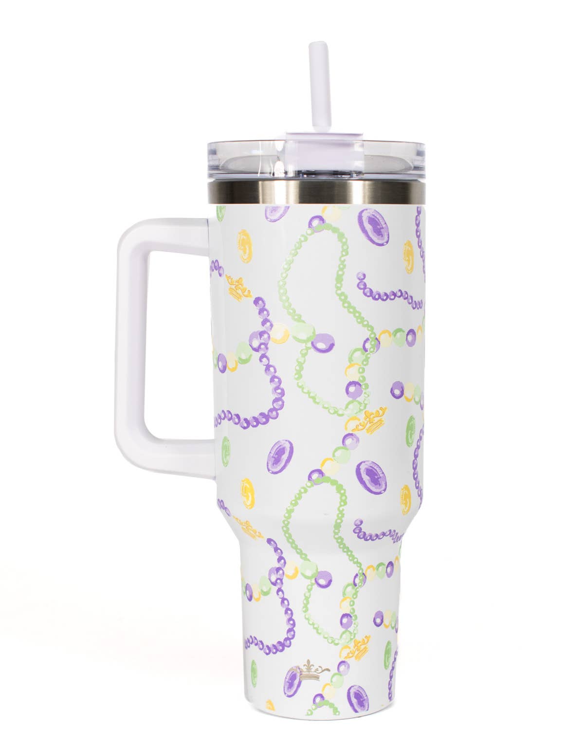 Mardi Bead Tumbler -40oz - Gabrielle's Biloxi