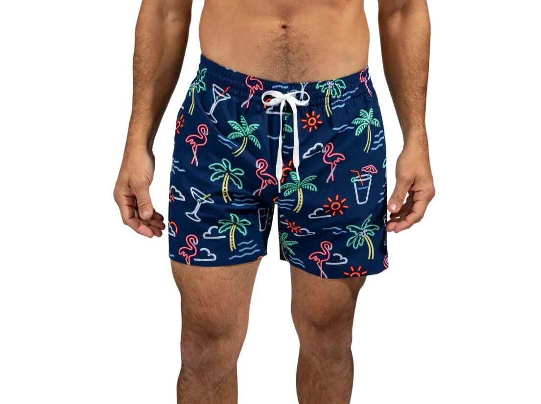 Chubbies The Neon Lights 7" - Classic Swim Trunk - Gabrielle's Biloxi