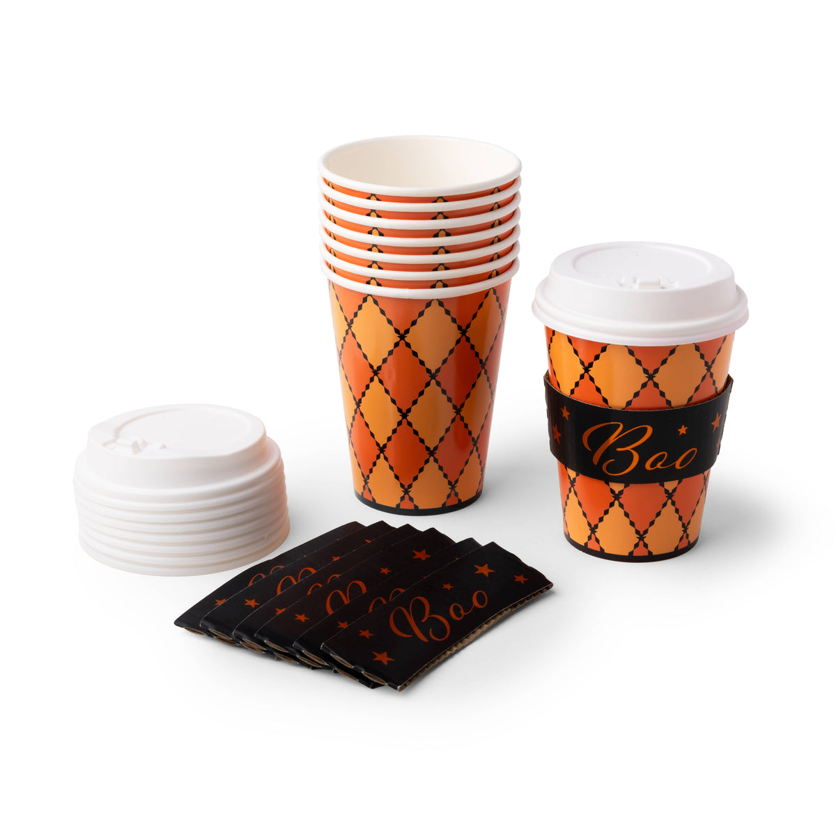 Vintage Halloween Boo Hot Cups (Set of 8) - Gabrielle's Biloxi