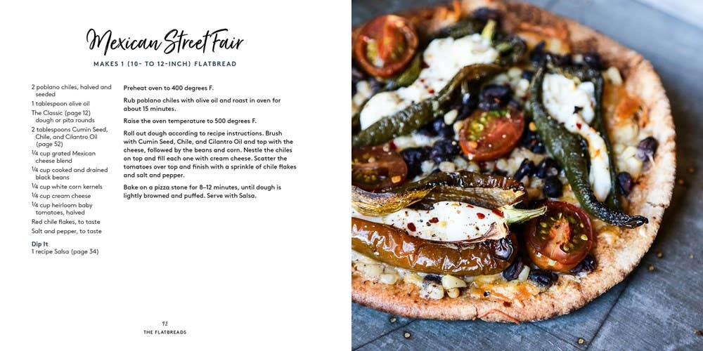 Flatbread: Toppings, Dips, and Drizzles Cookbook - Gabrielle's Biloxi