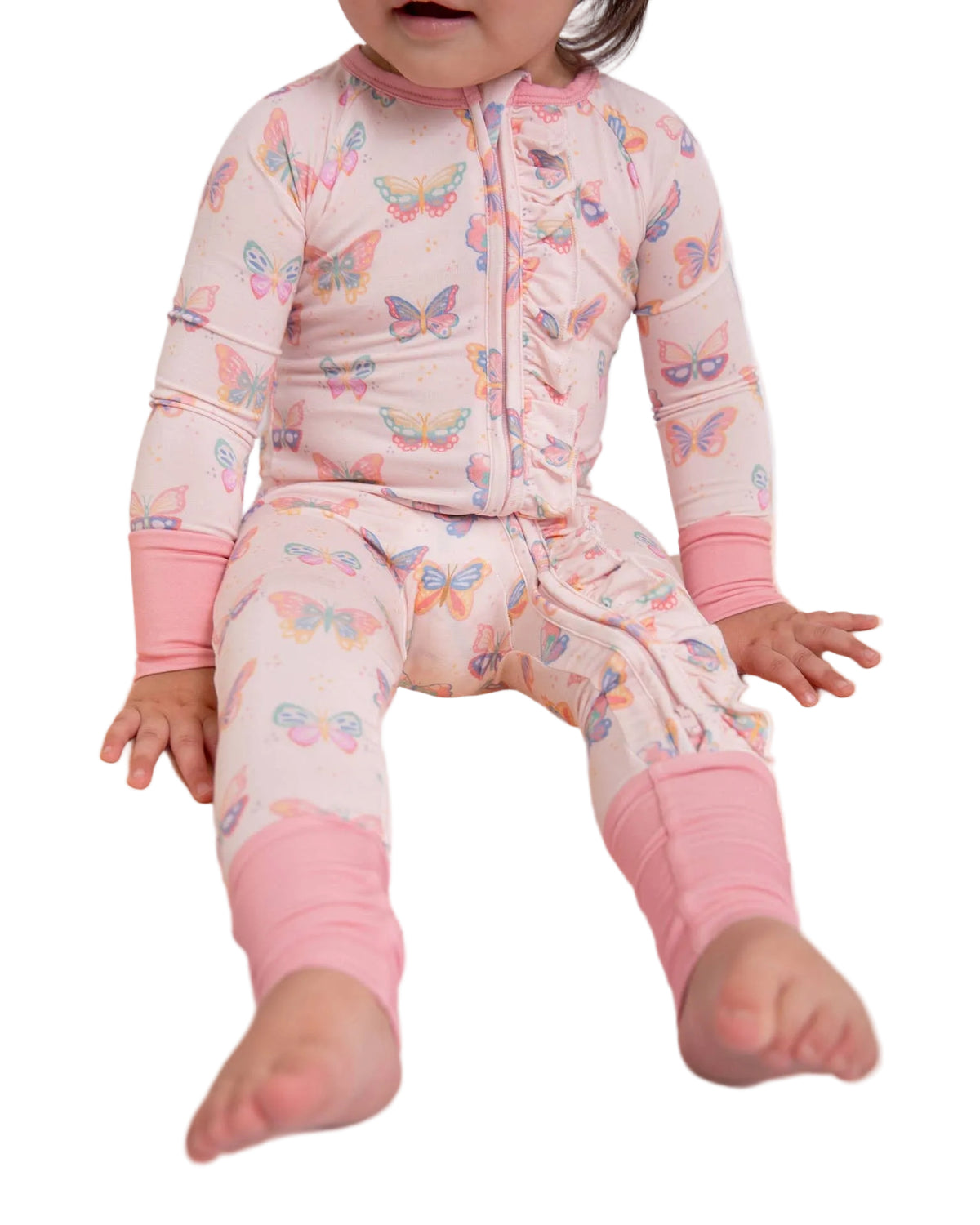 Butterfly Bliss - Convertible Zip PJs