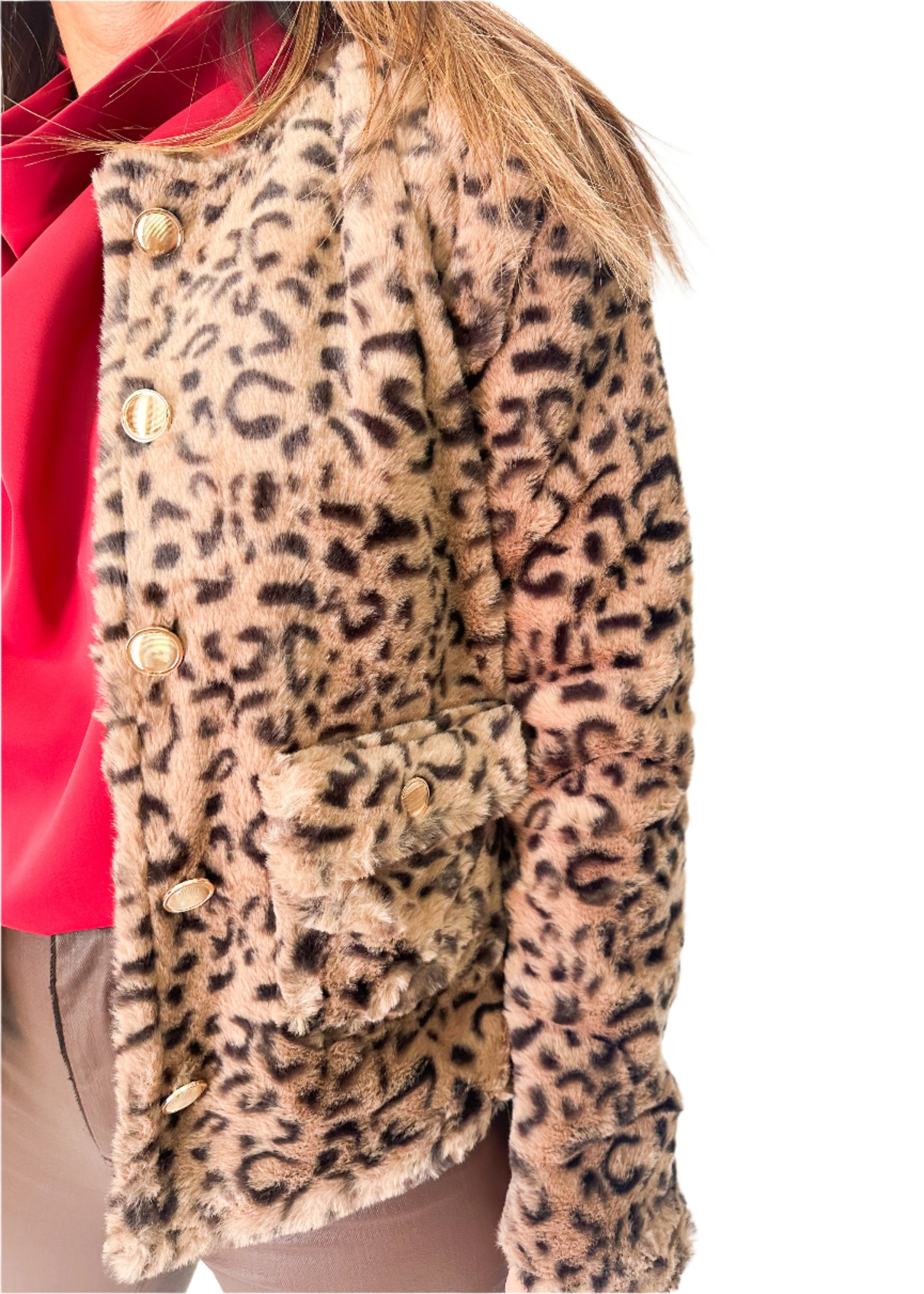 Bishop + Young Victoria Faux Fur Jacket - Leopard - Gabrielle's Biloxi