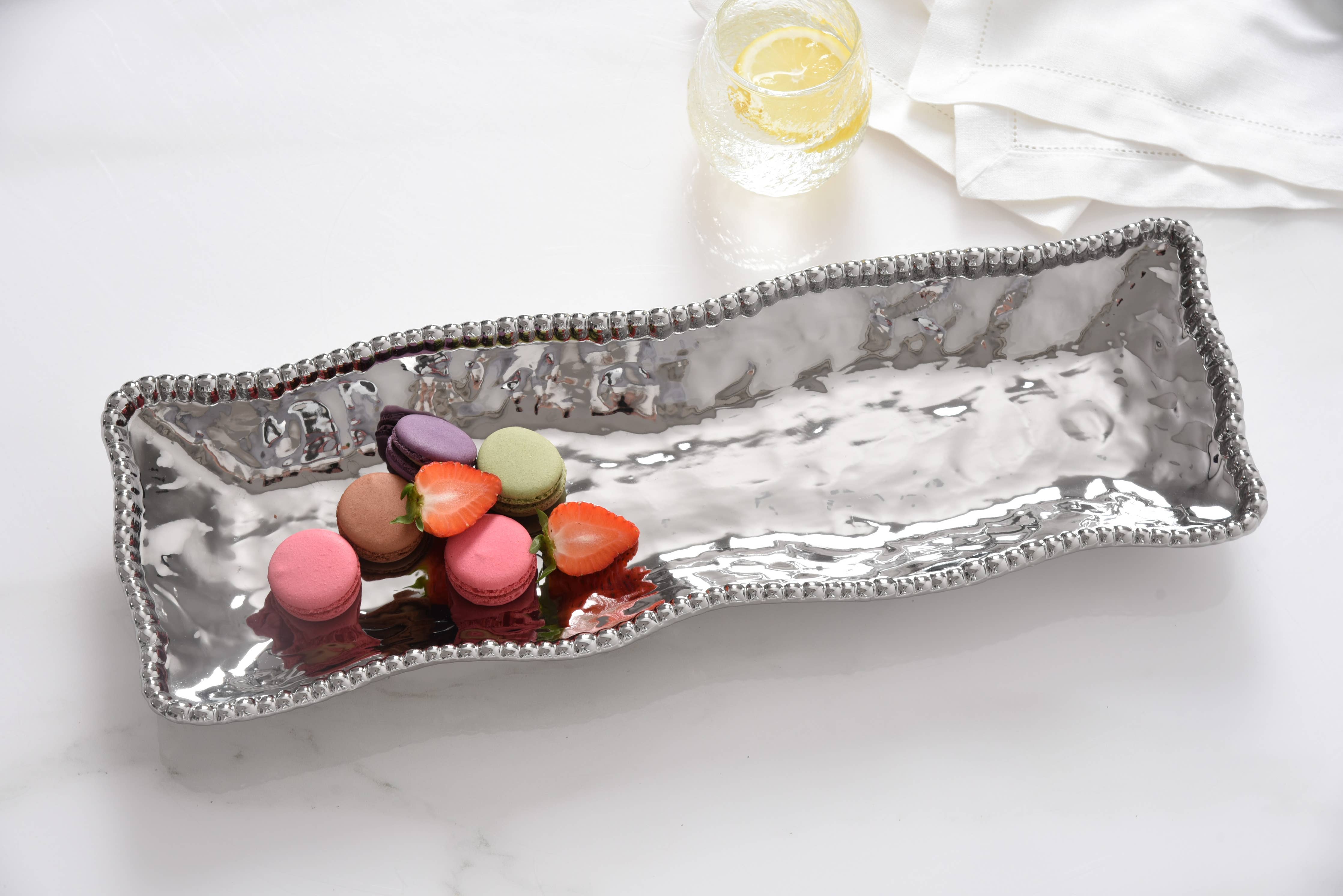 Pampa Bay Rectangular Serving Piece - Silver