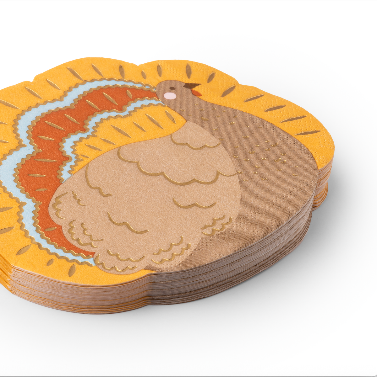 Turkey Thanksgiving Lunch Napkins (Set of 20) - Gabrielle's Biloxi