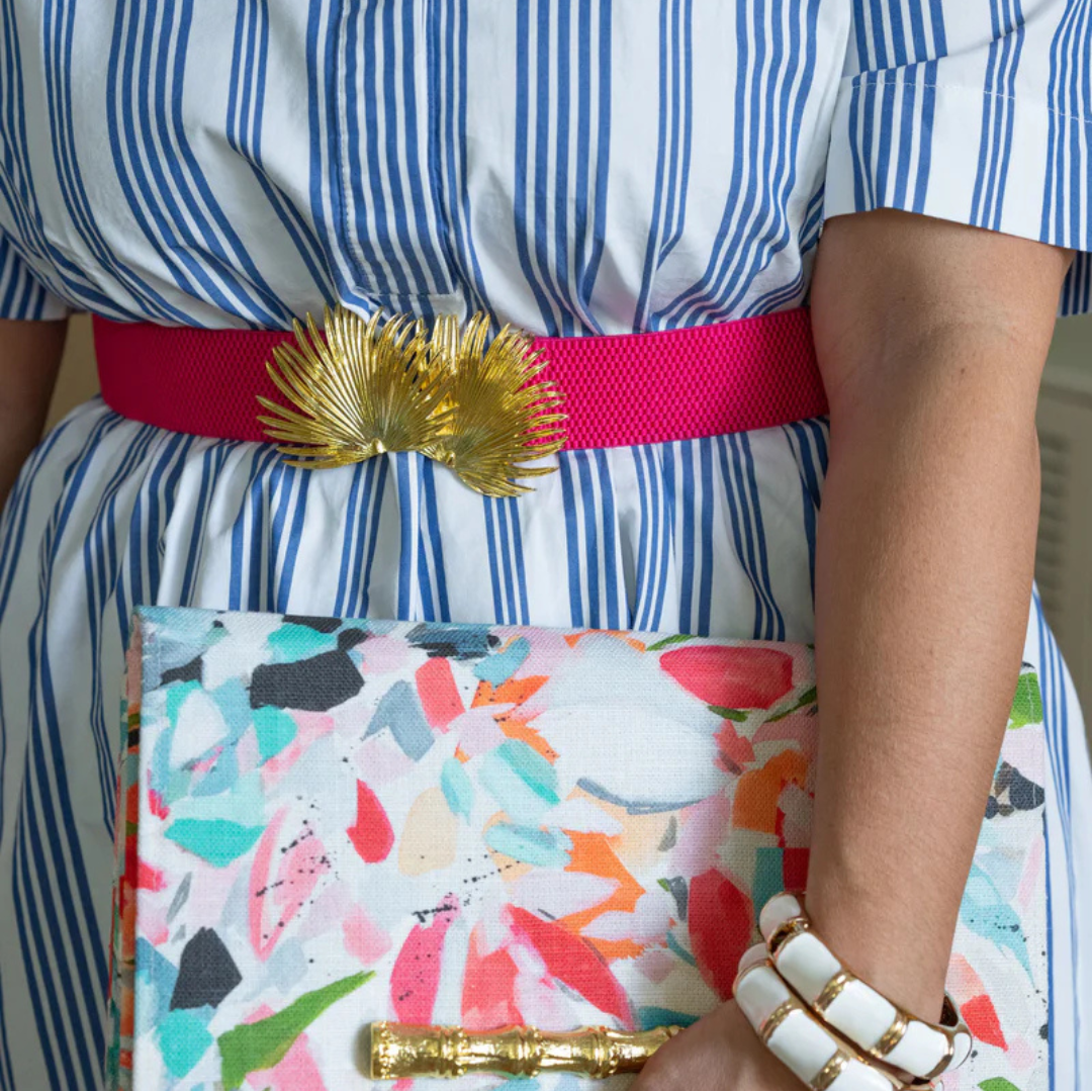 Garland Bags Interchangeable Stretch Belt Band – Pink - Gabrielle's Biloxi