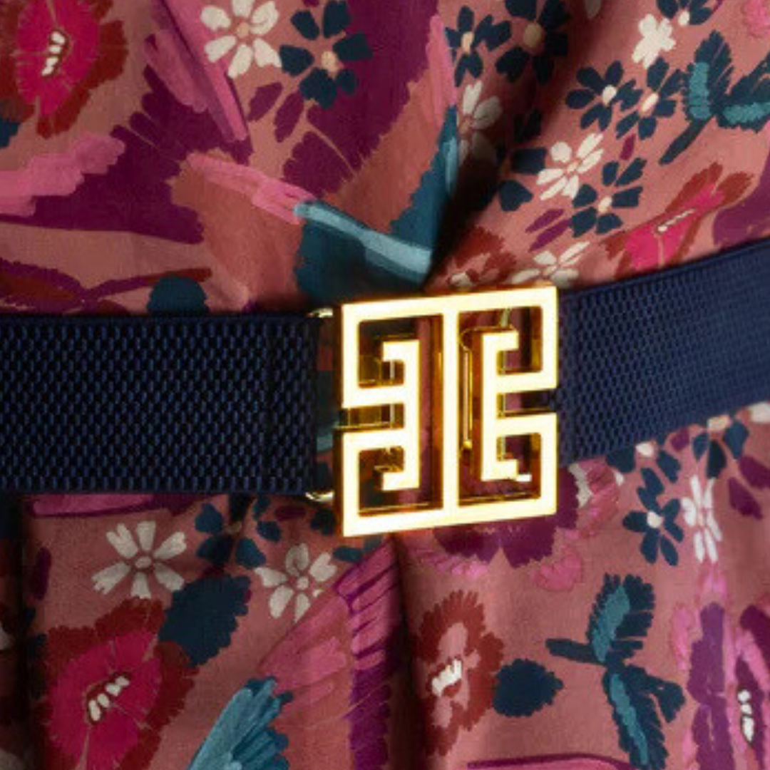 Garland Bags Belt Buckle - Square Greek Key - Gabrielle's Biloxi