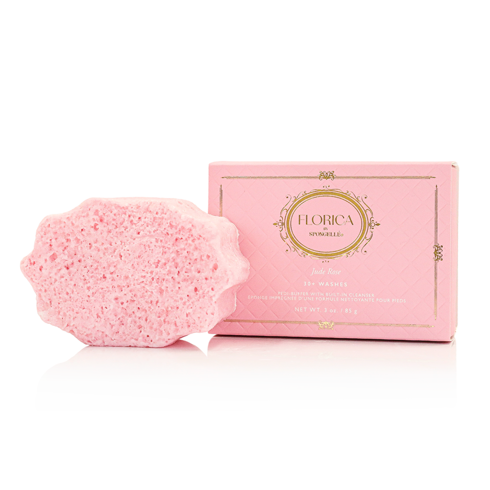 Spongelle Florica Pedi Buffer - Jude Rose - Gabrielle's Biloxi