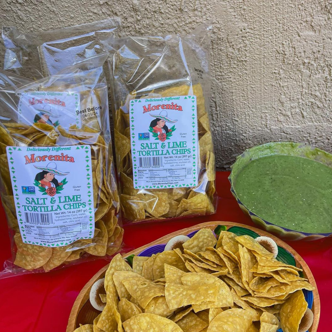 Salt & Lime Artisan Corn Tortilla Chips - Gluten Free - Gabrielle's Biloxi