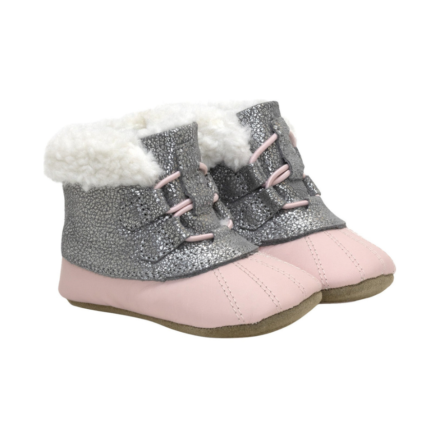 Robeez Fashion Boots Apres - Silver - Gabrielle's Biloxi