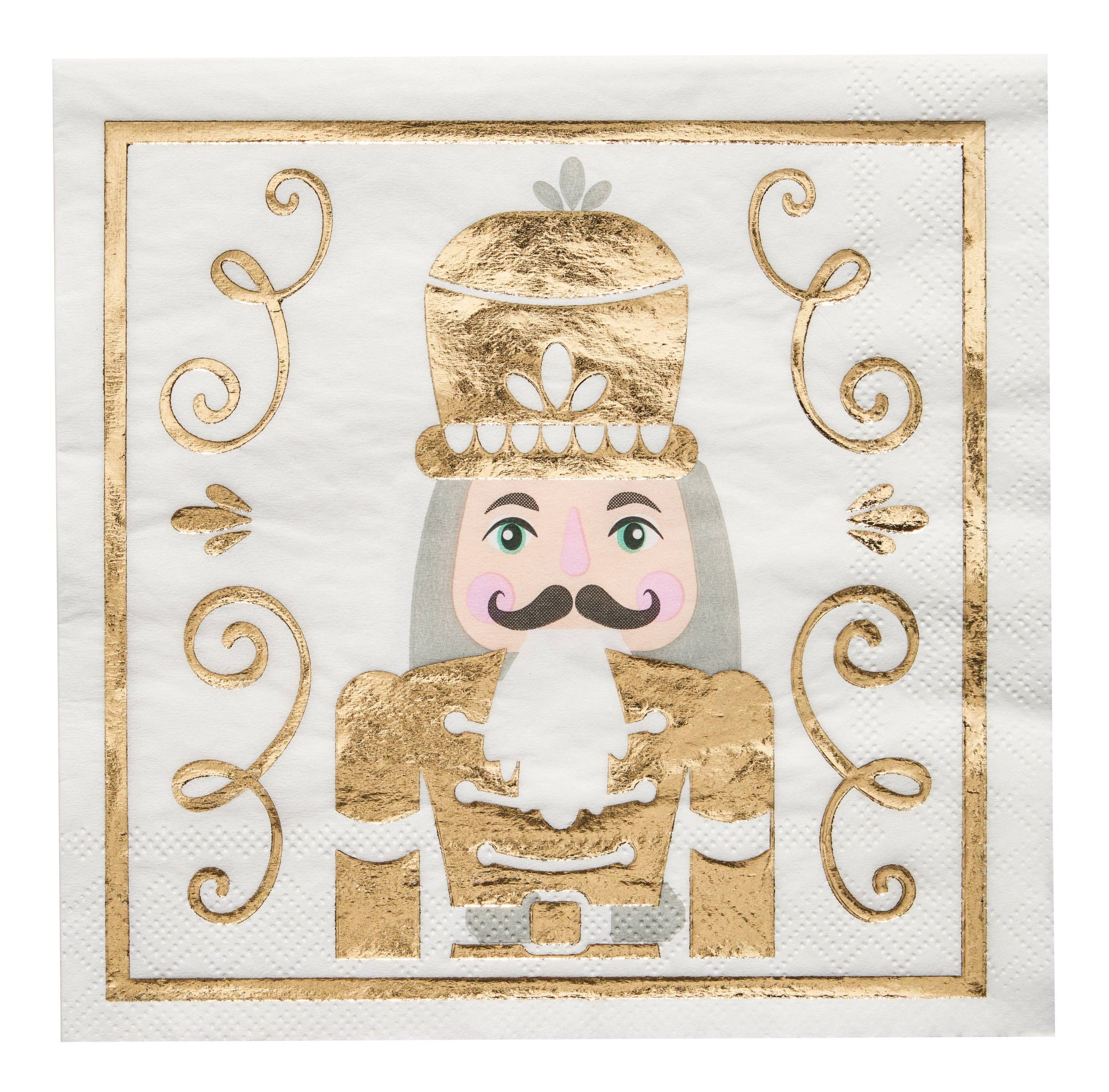 Gilded Nutcracker Paper Lunch Napkin/20pk - Gabrielle's Biloxi