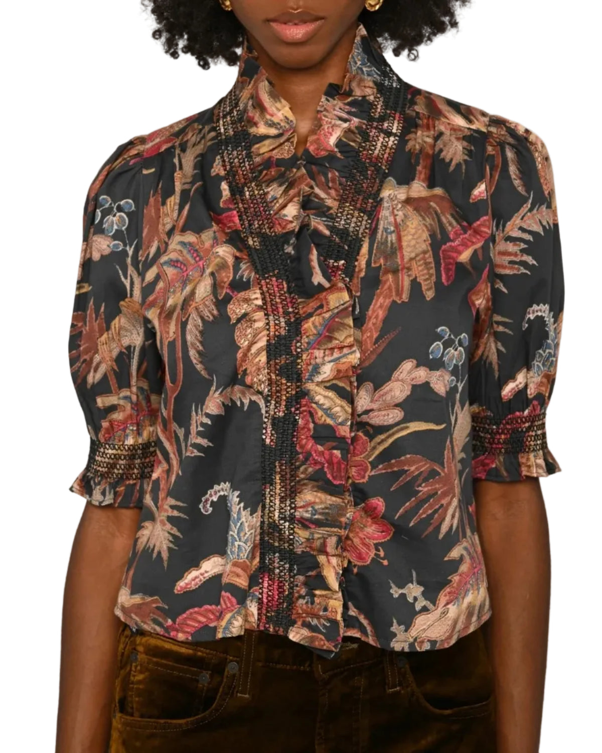 Love the Label Zuri Top - Magic Forest Print