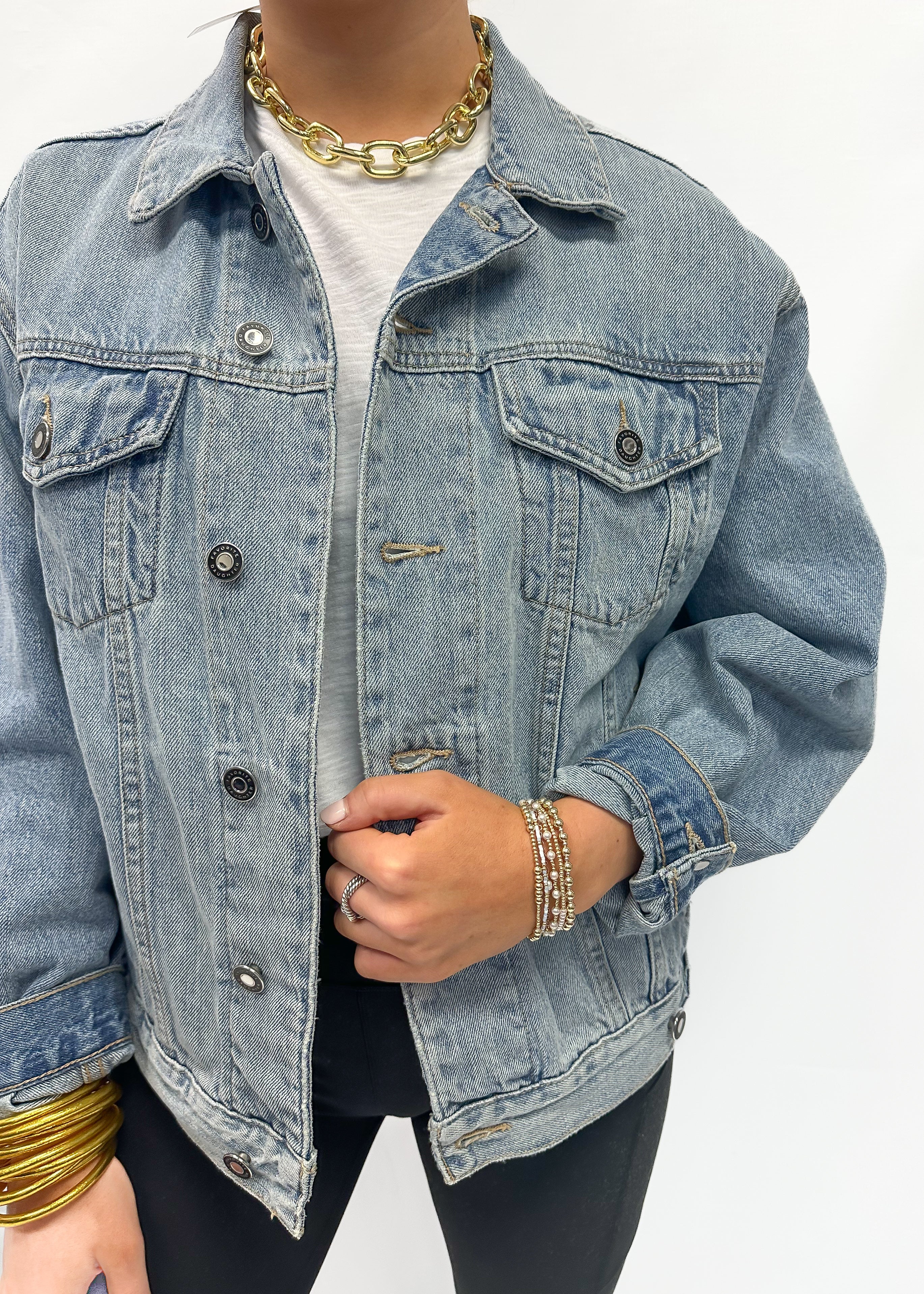 Favorite Daughter Otto Boyfriend Jacket - Tahoe - Gabrielle's Biloxi