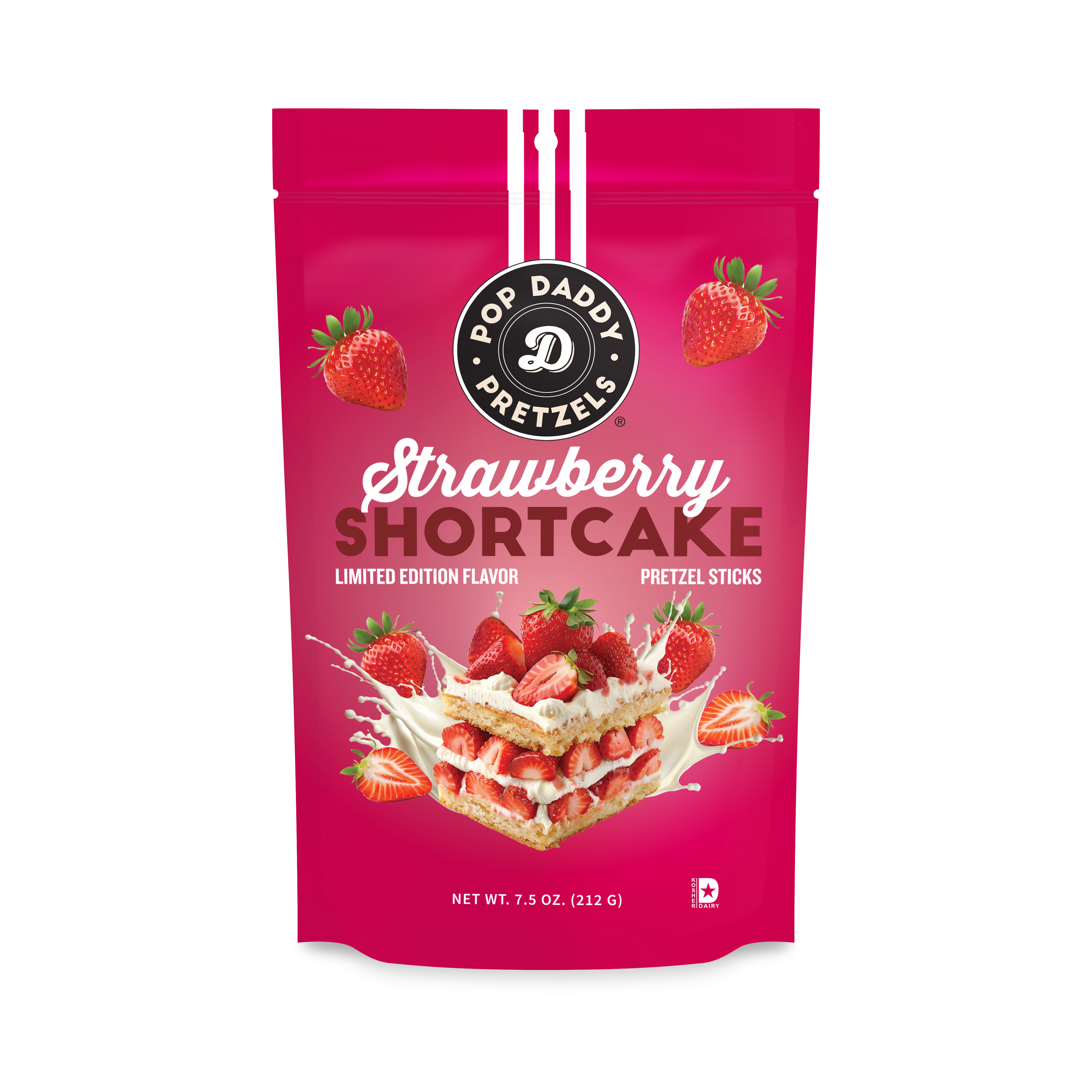 Berry Delicious Strawberry Shortcake Pretzels - 7.5oz - Gabrielle's Biloxi