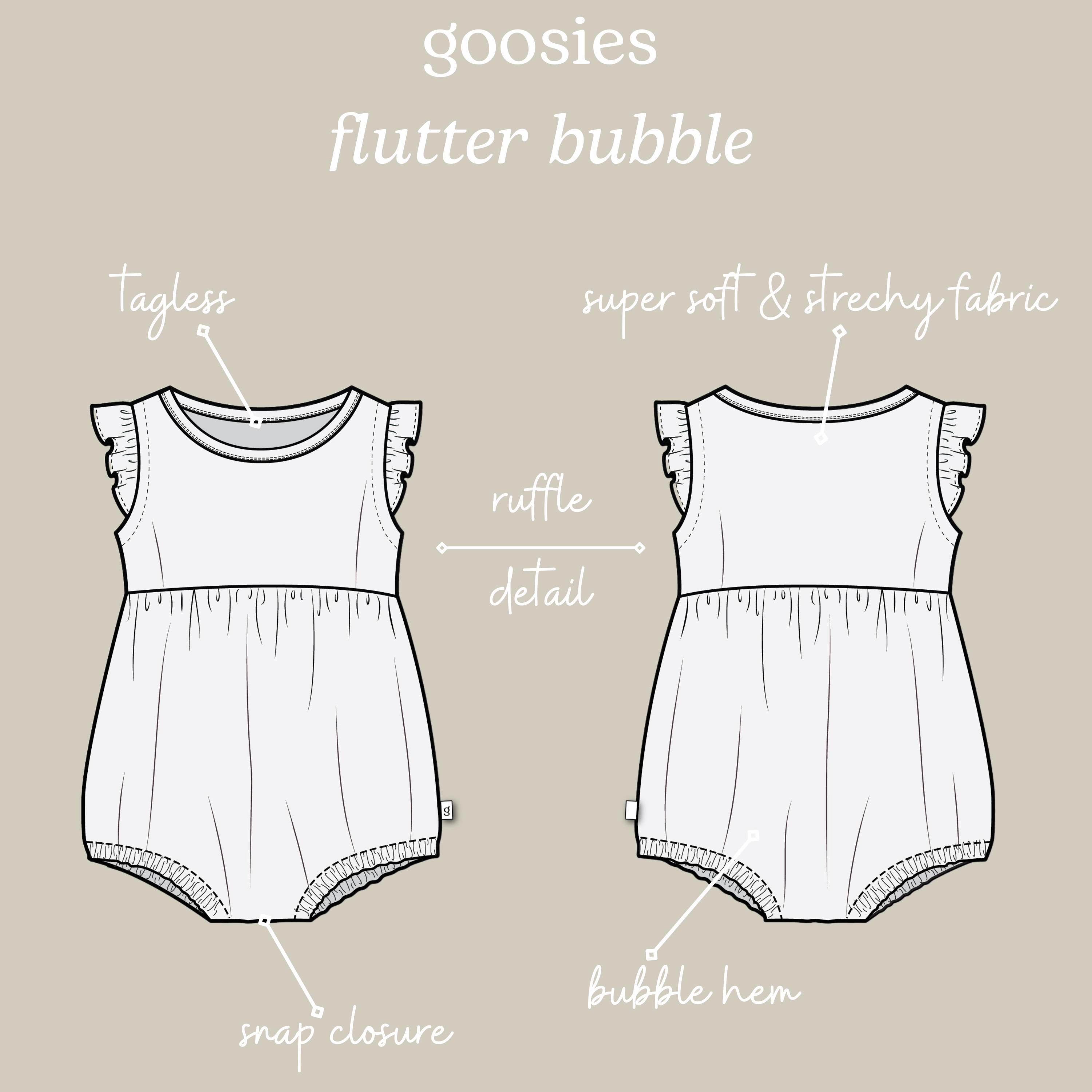 Magnolias - Flutter Bubble - Gabrielle's Biloxi