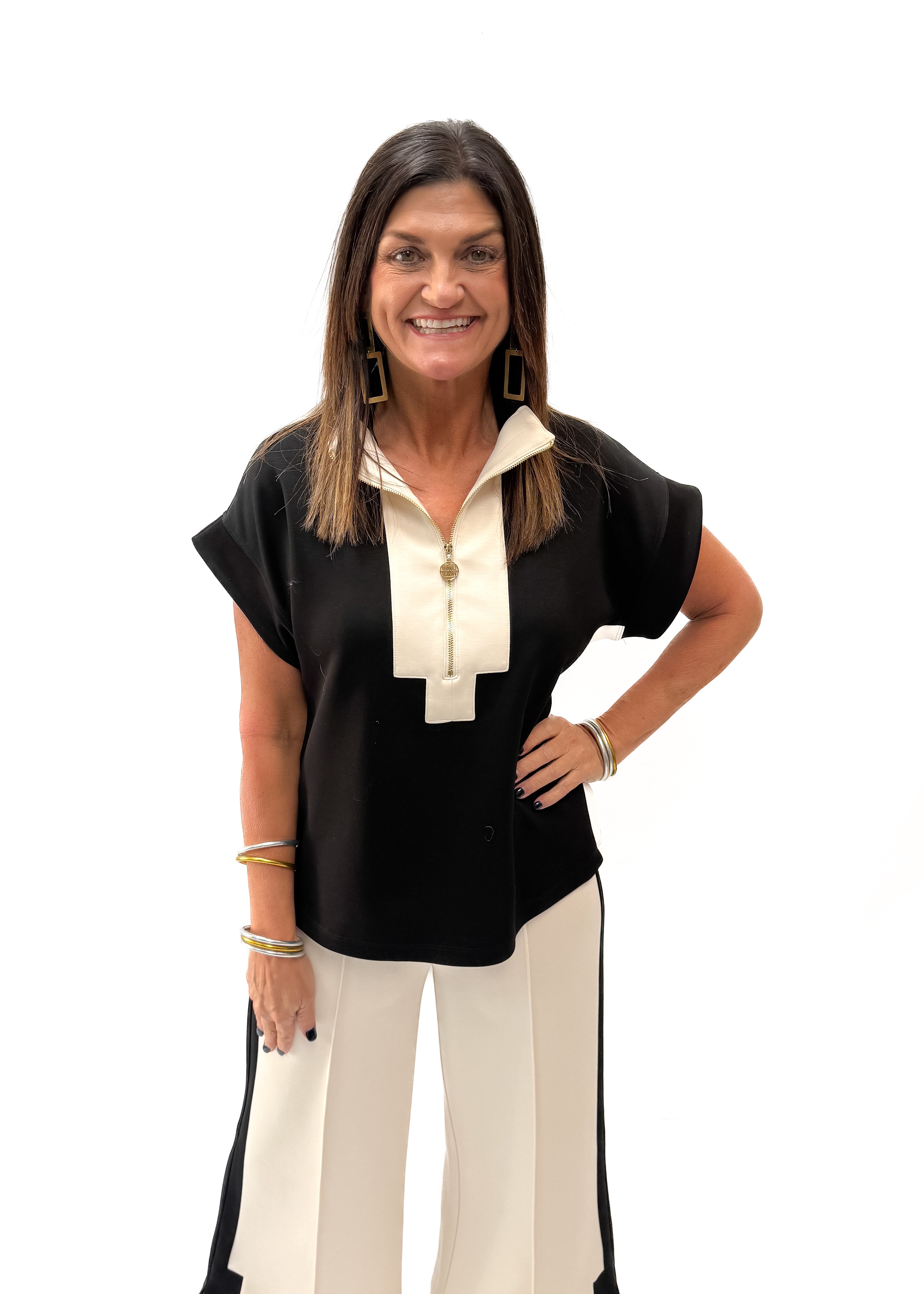 Emily McCarthy Poppy Pullover - Black Sand - Gabrielle's Biloxi