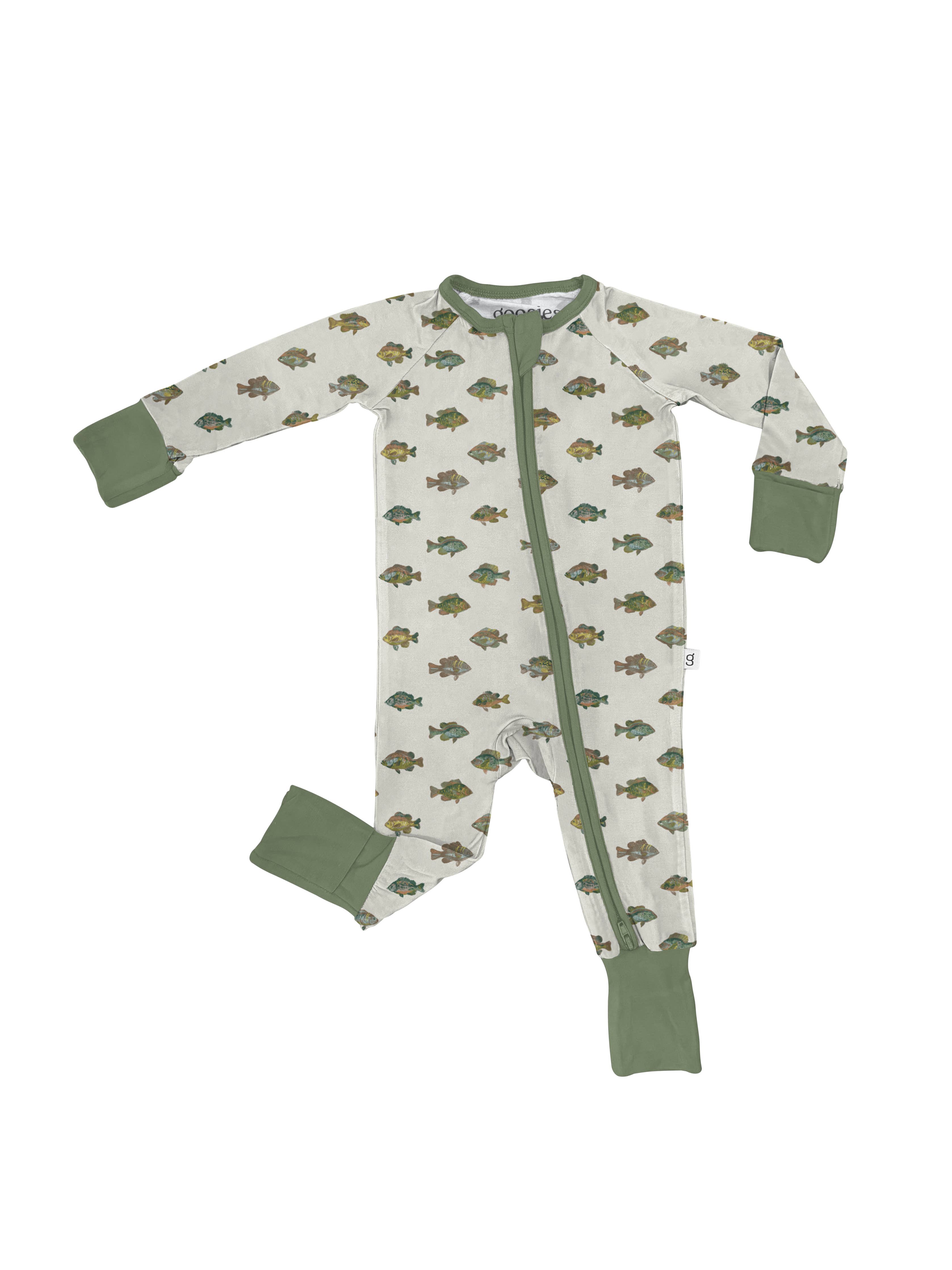 Lake Fish - Convertible Zip PJs - Gabrielle's Biloxi