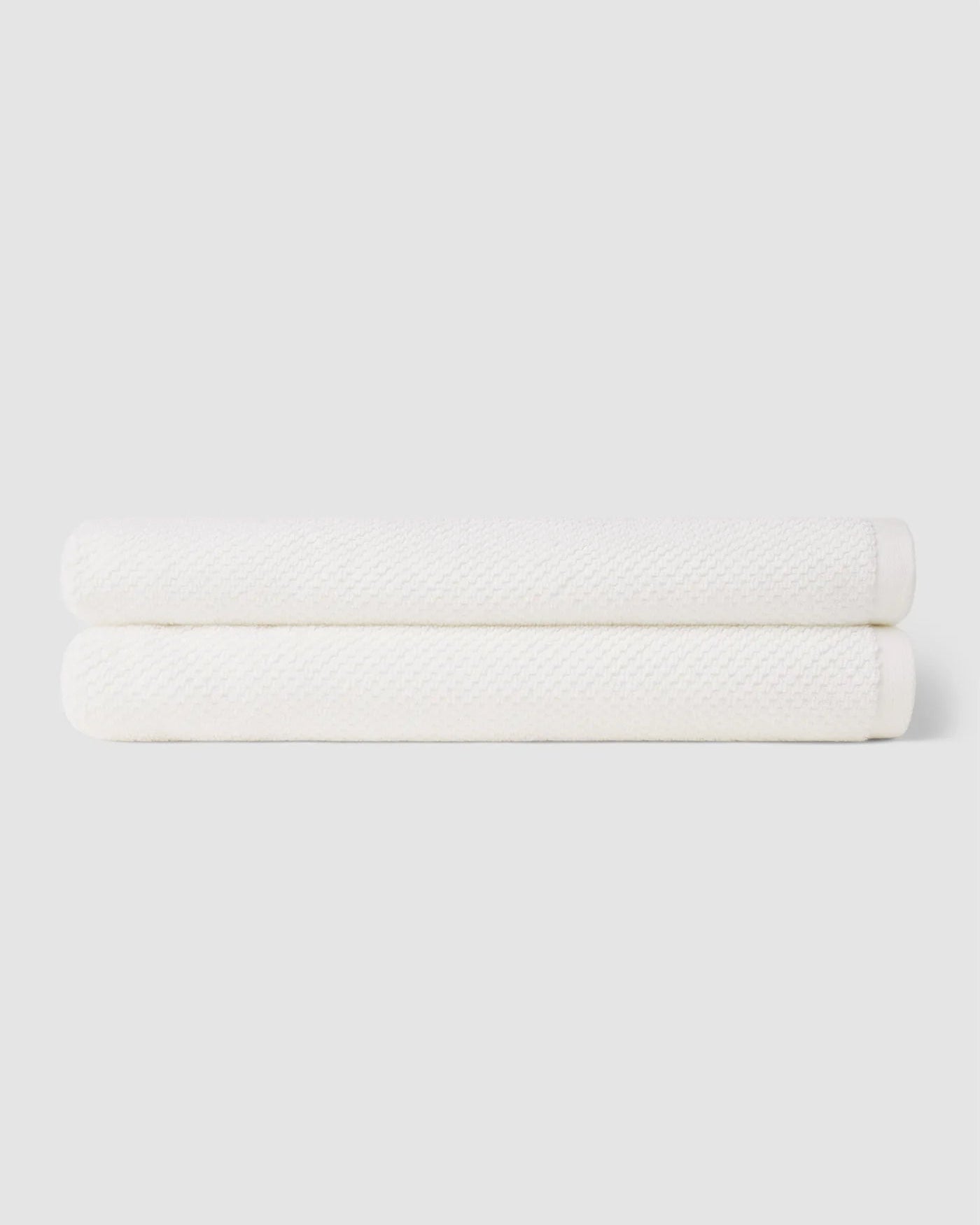 Cozy Earth Nantucket Bath Towels - White