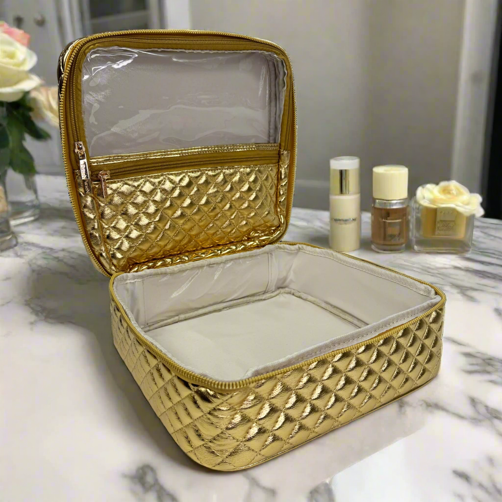 PurseN Mini Diva Makeup Case - 24 Karat - Gabrielle's Biloxi