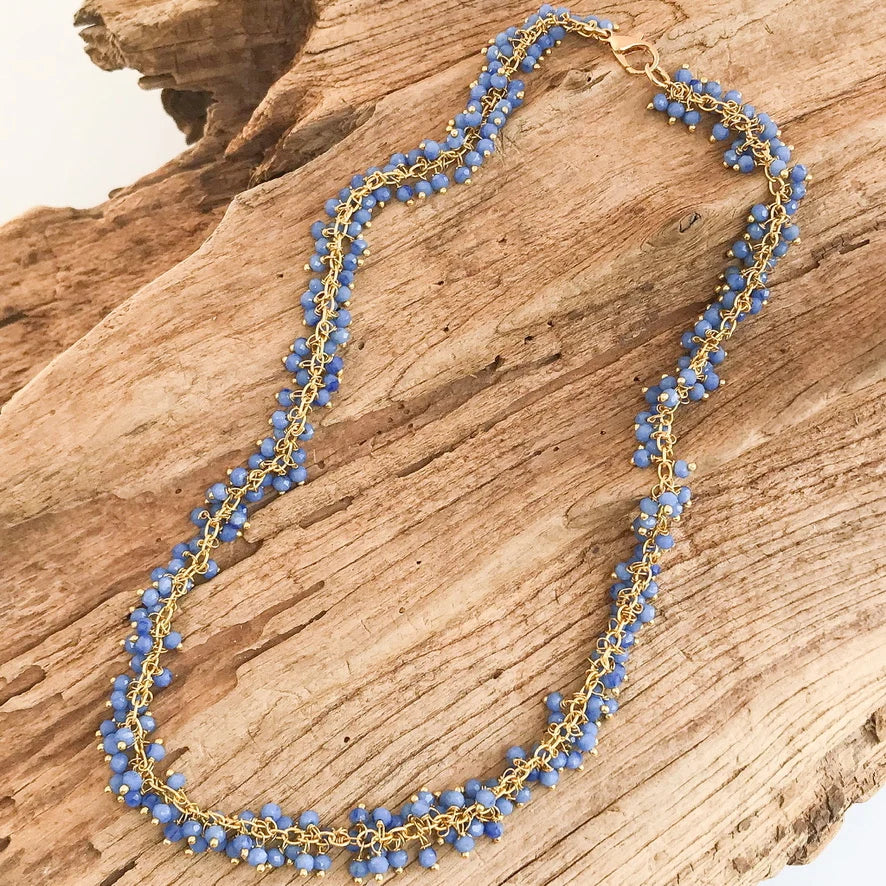 Virtue Medium Cluster Rosary Necklace - Carolina - Gabrielle's Biloxi