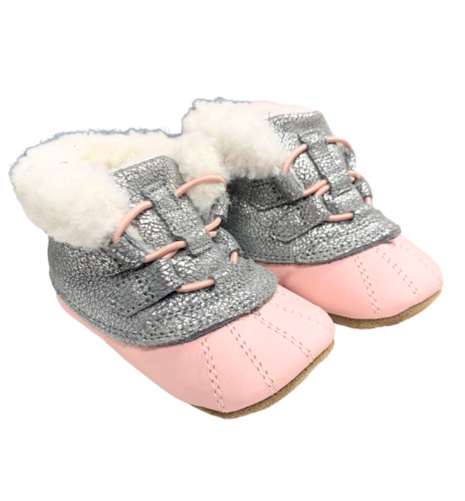 Robeez Fashion Boots Apres - Silver - Gabrielle's Biloxi