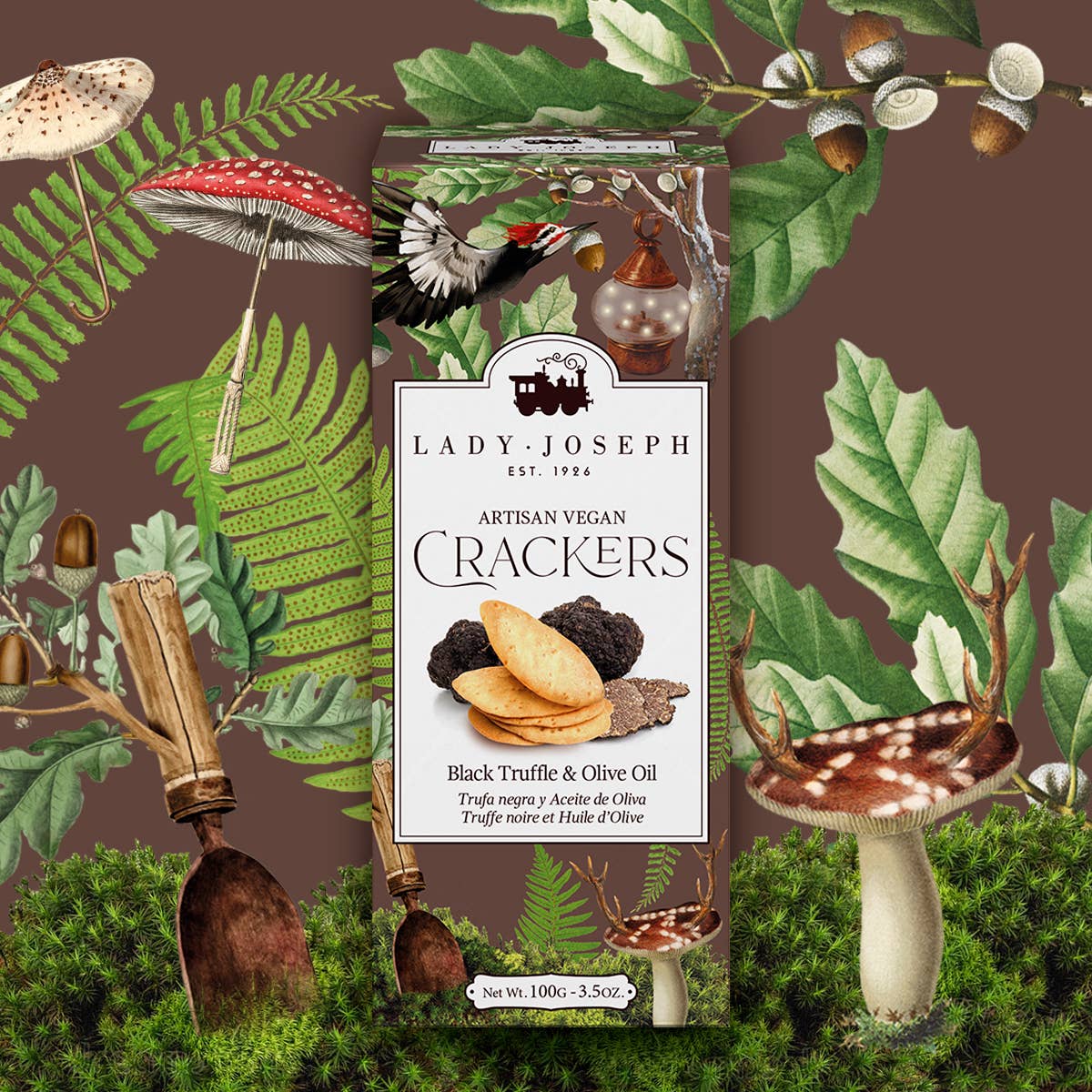 Crackers with Truffle & Olive Oil - Gabrielle's Biloxi