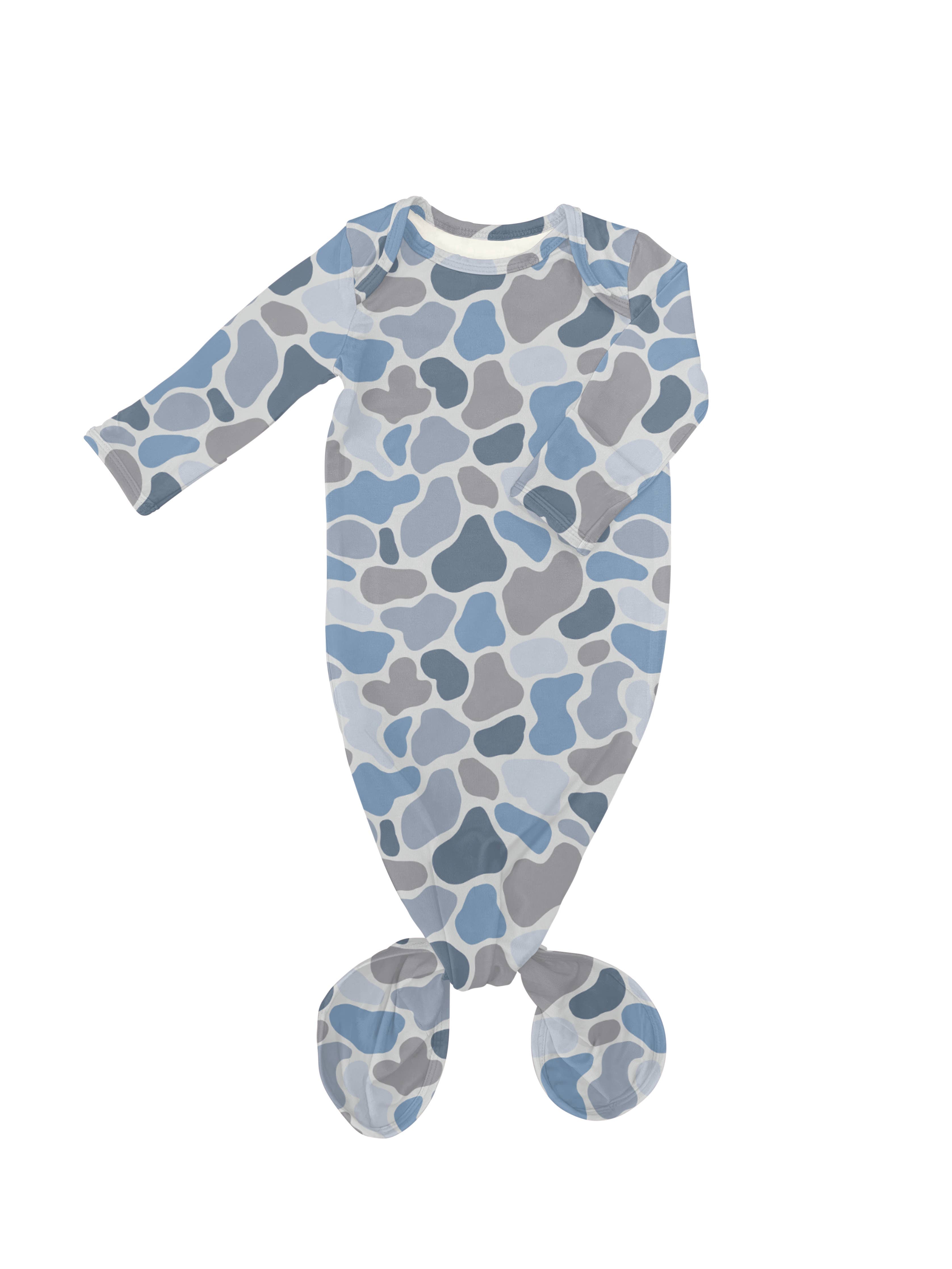 Watercolor Camo - Knotted Gown - Gabrielle's Biloxi