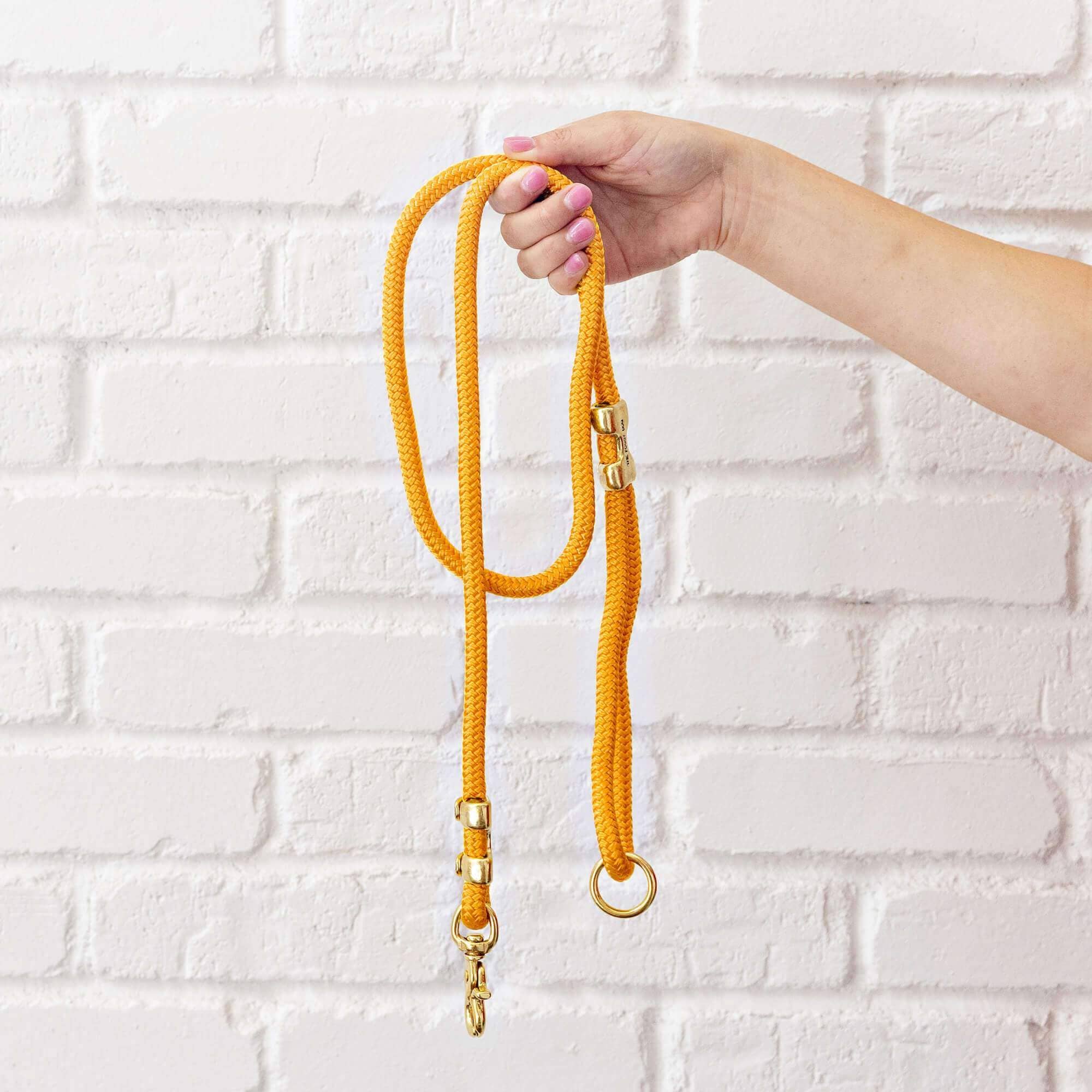 Goldenrod Marine Rope Dog Leash - Gabrielle's Biloxi