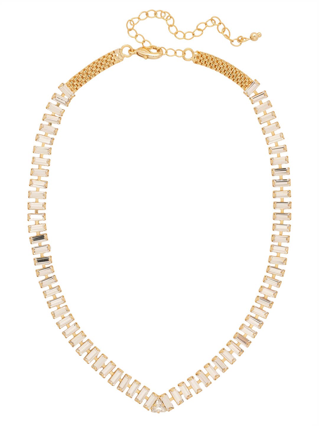 Sorrelli Bianca Tennis Necklace - Crystal - Gabrielle's Biloxi