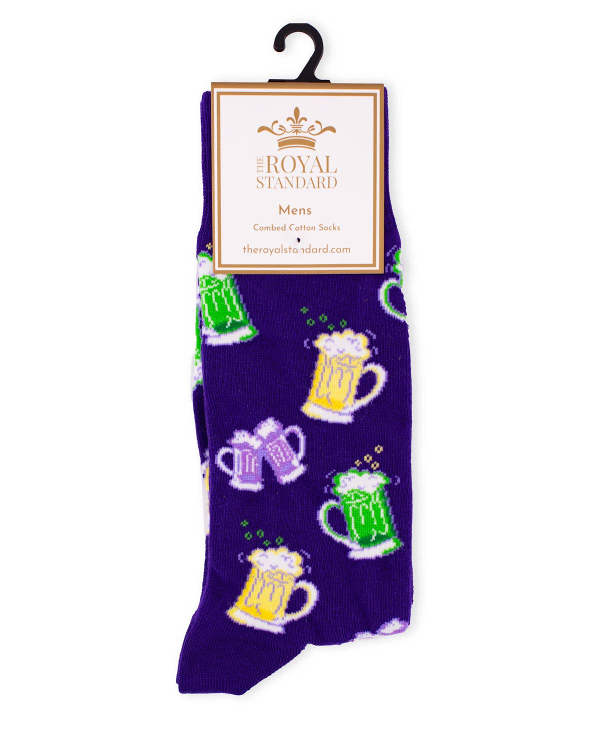 Men's Mardi Gras Cheers Socks - Gabrielle's Biloxi
