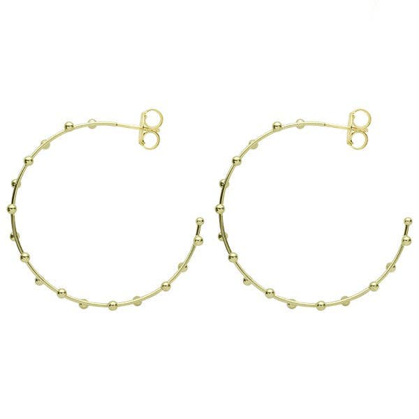 Shelia Fajl Thin Merry Go Round Hoops - Gabrielle's Biloxi