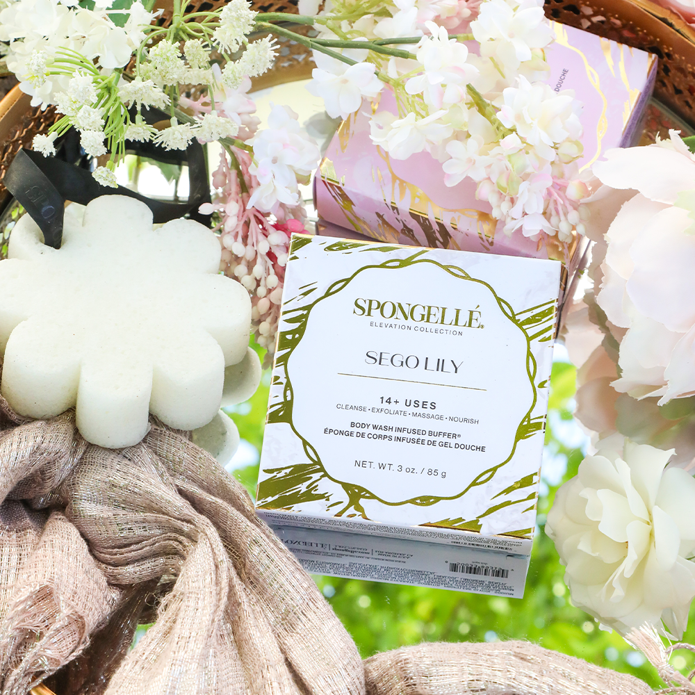 Spongelle Elevation Boxed Flower - Sego Lily - Gabrielle's Biloxi