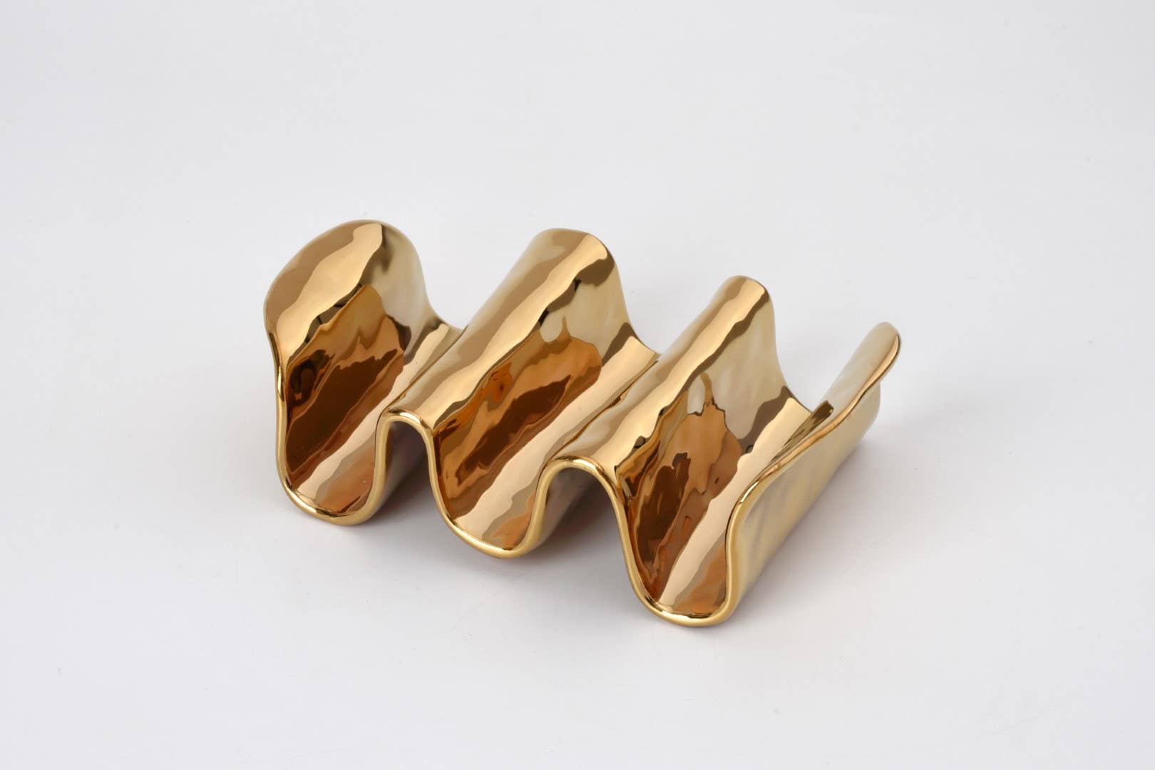 Pampa Bay Taco Holder - Gold - Gabrielle's Biloxi