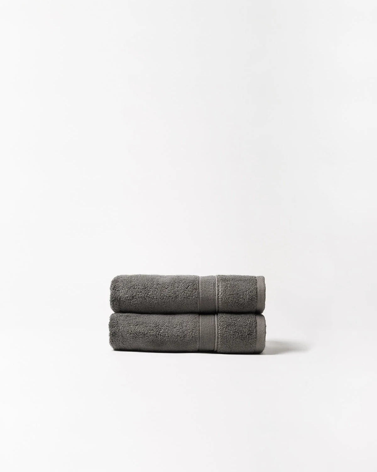 Cozy Earth Luxe Hand Towels - Charcoal