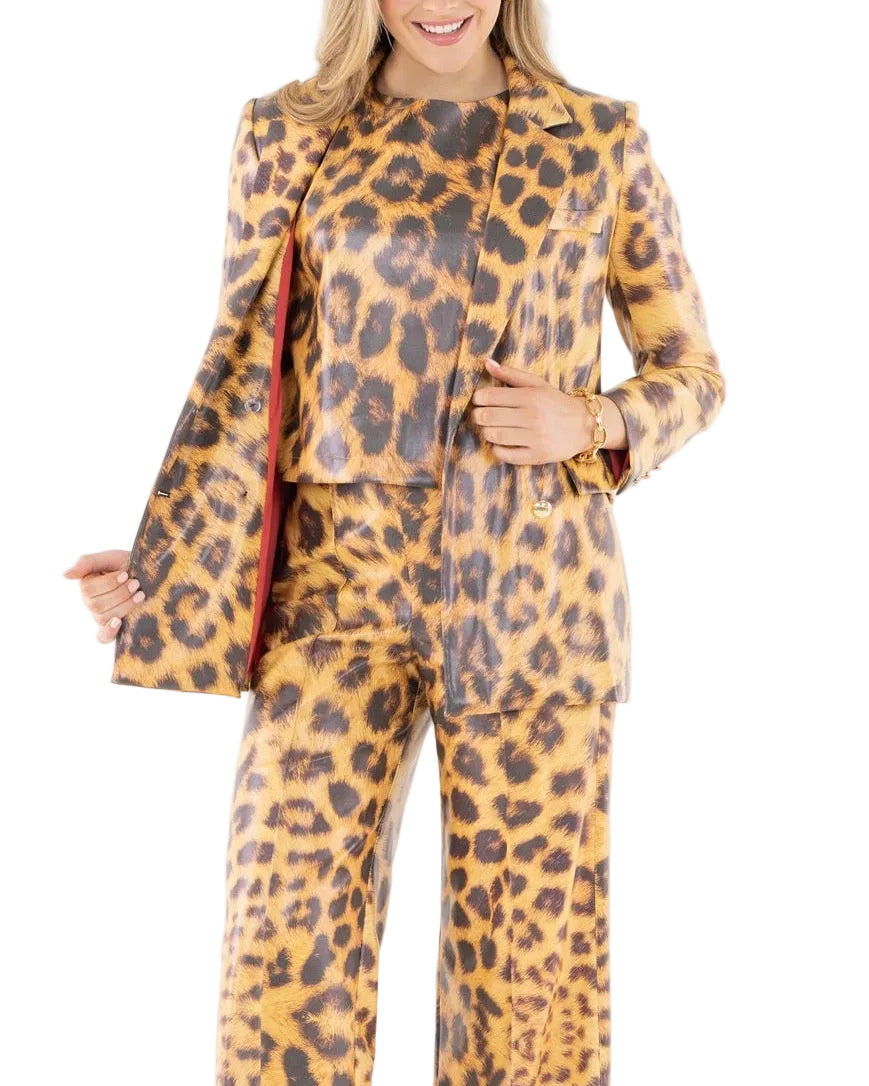 Bristol Blazer - Leopard