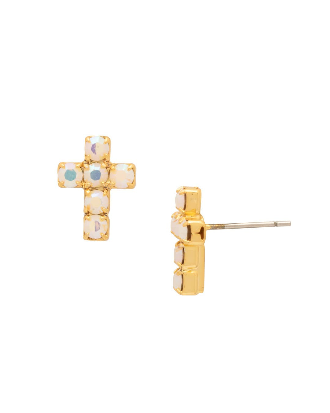 Carly Cross Stud Earrings - EGE88BGWAB - Gabrielle's Biloxi