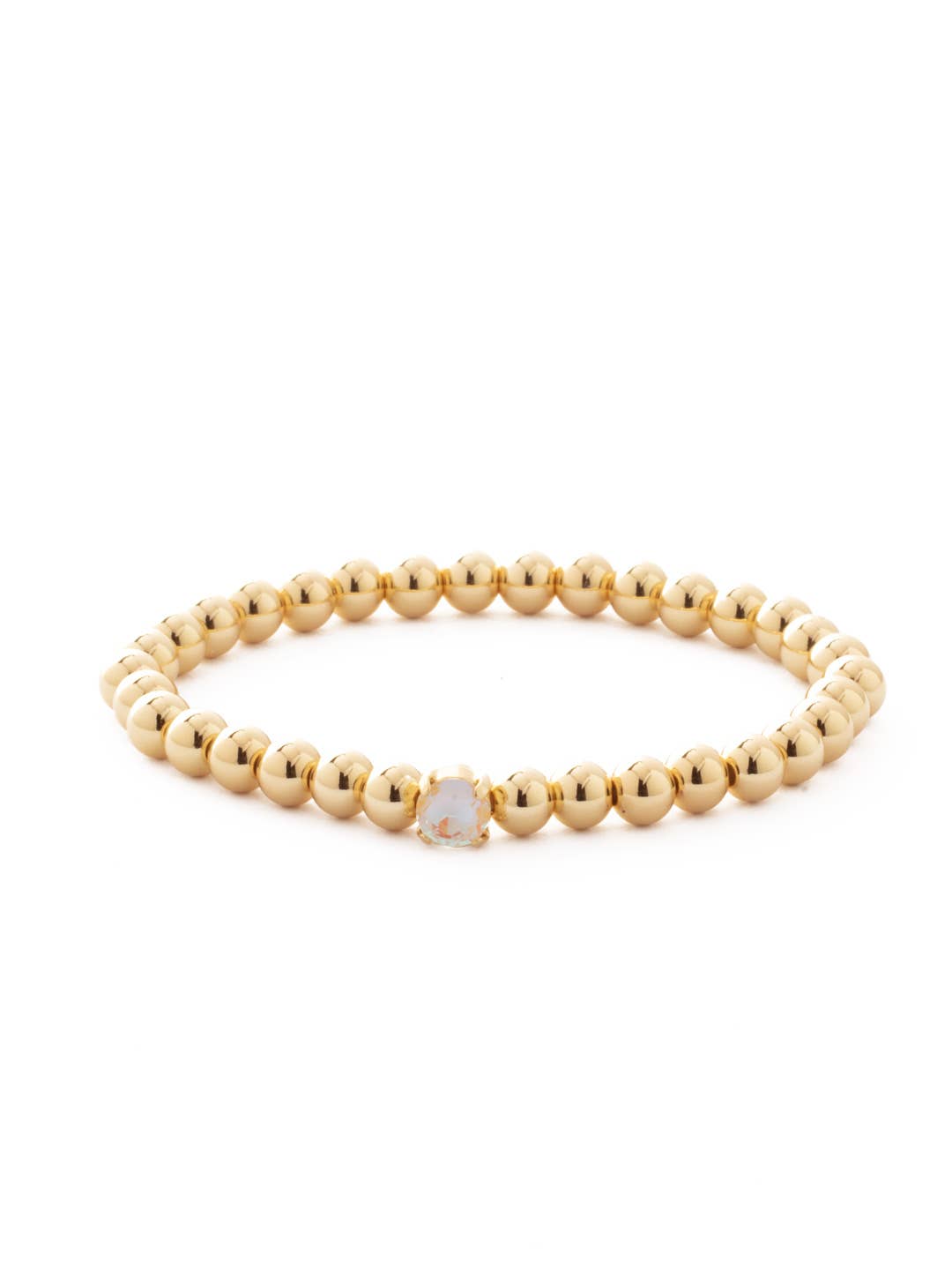 Mini Single Crystal Stretch Bracelet - BFN33BGLTD - Gabrielle's Biloxi