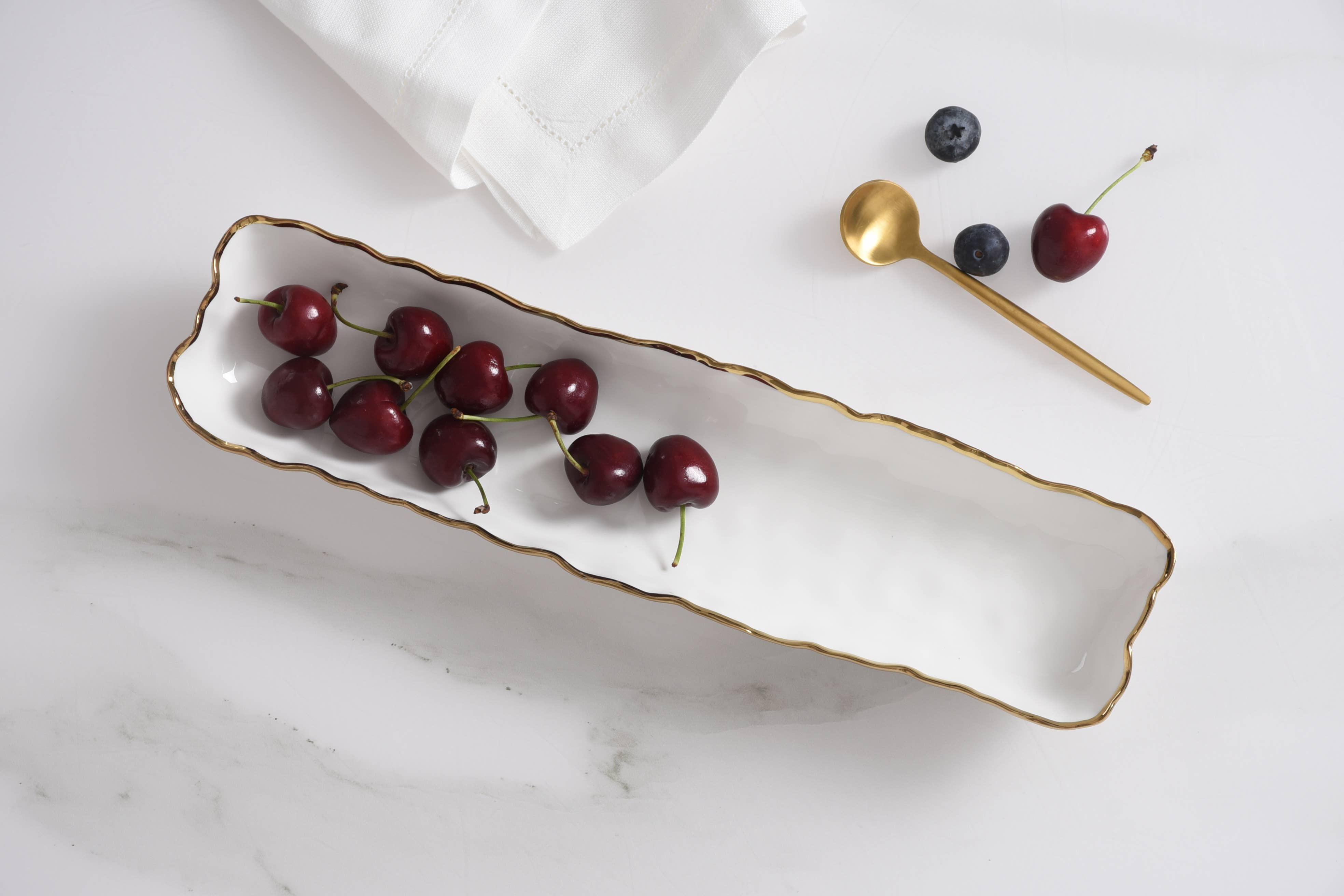 Pampa Bay Cracker Tray - Portofino Collection - Gabrielle's Biloxi