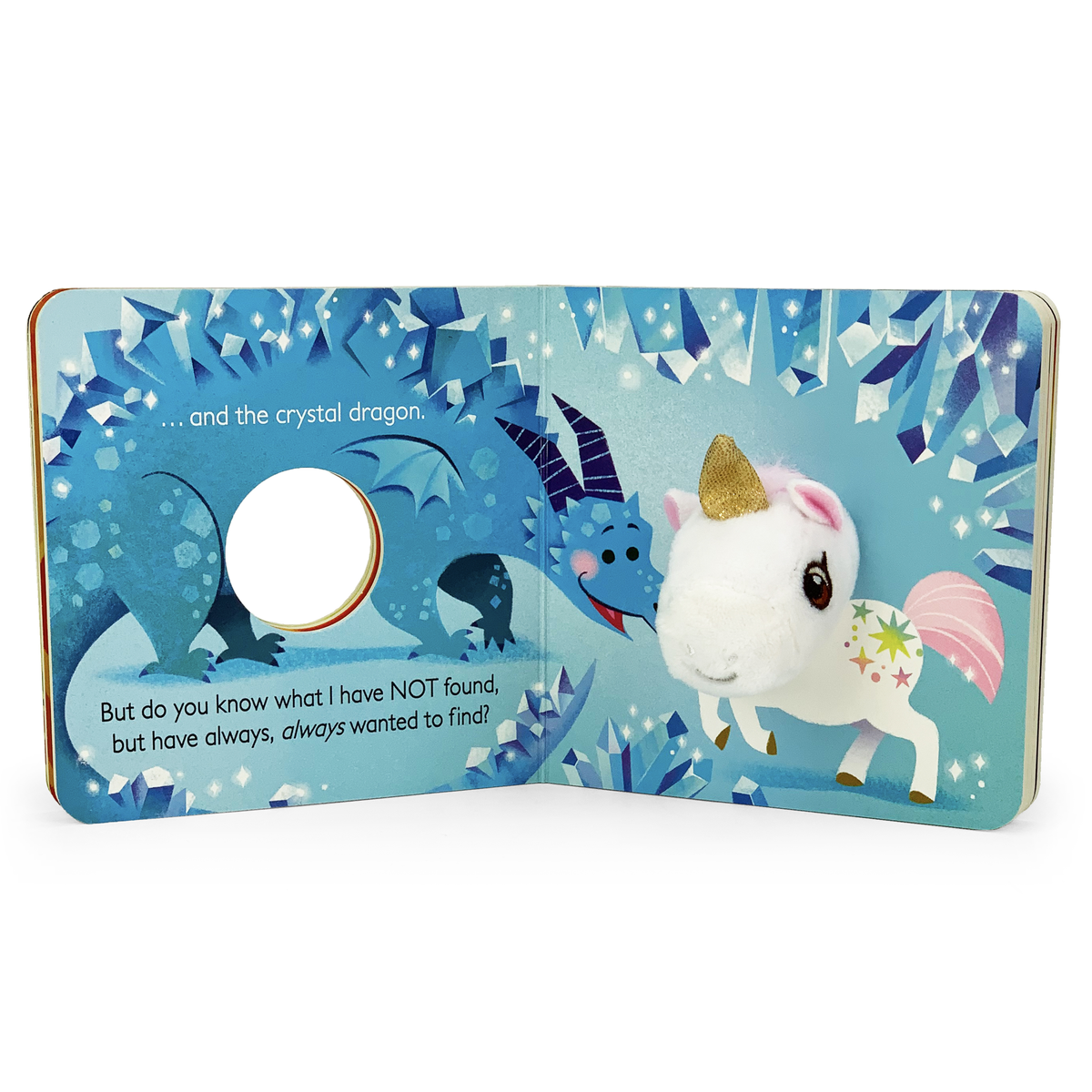 A Little Unicorn Finger Puppet Board Book - Gabrielle's Biloxi