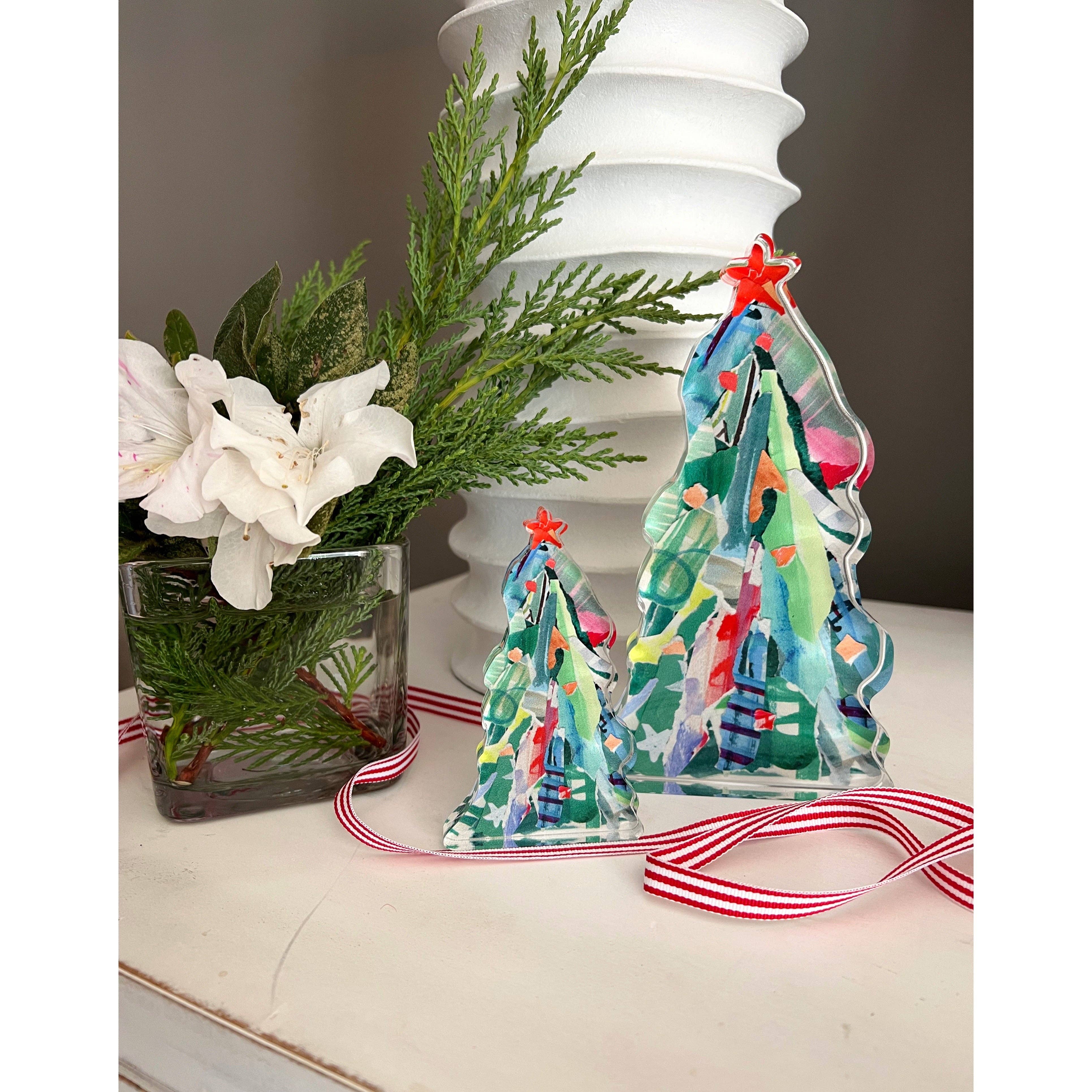 Acrylic Festive Tree - Bitty - Gabrielle's Biloxi