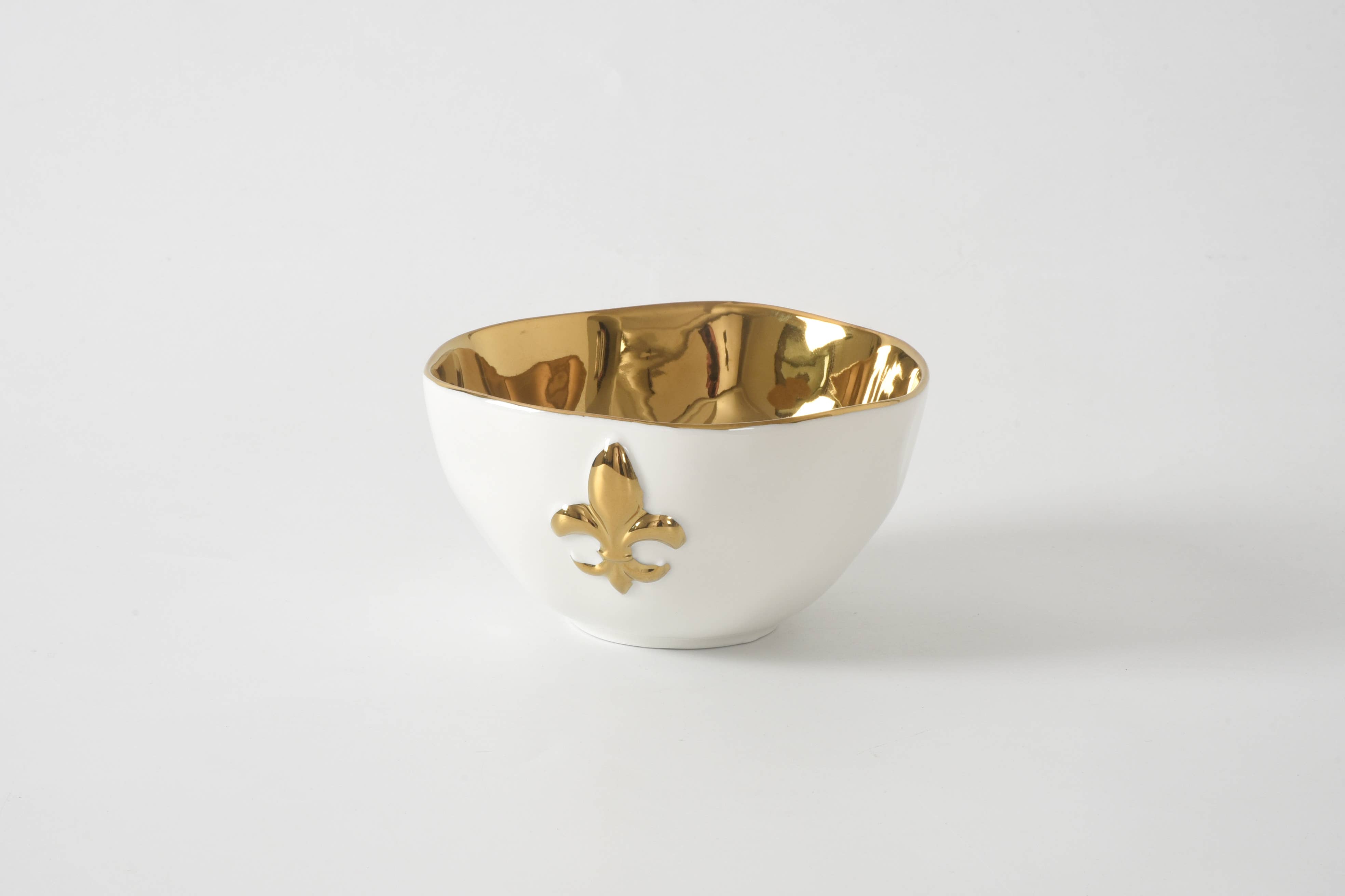 Pampa Bay Small Bowl - Fleur-De-Lis - Gabrielle's Biloxi