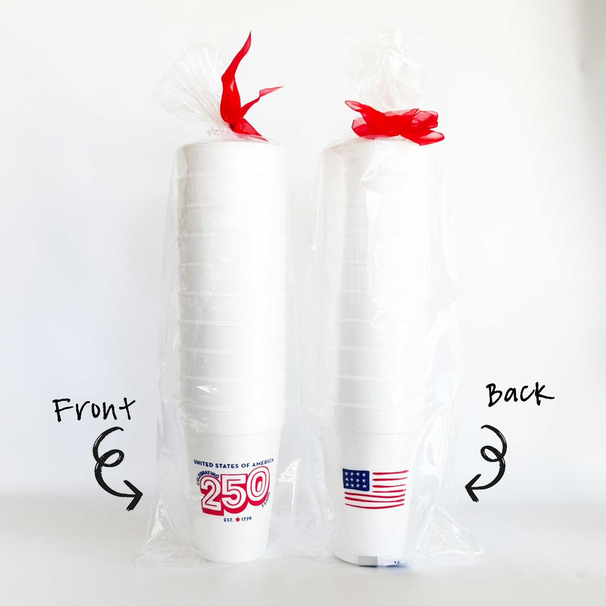 July 4th/Patriotic-America USA 250th Foam Cup